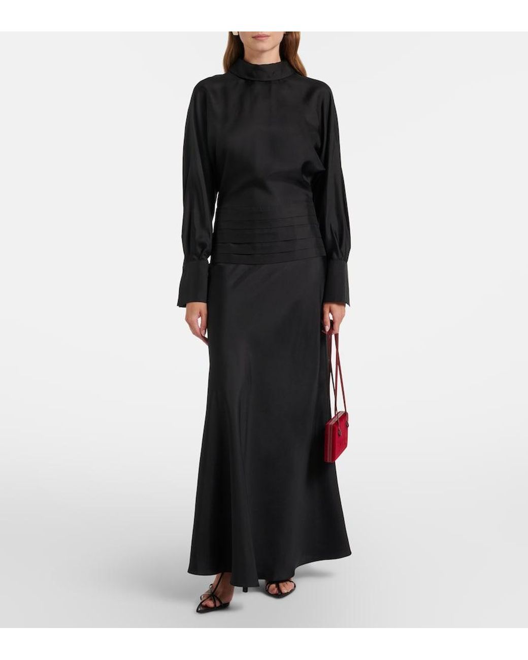 Rohe Black Silk Gown
