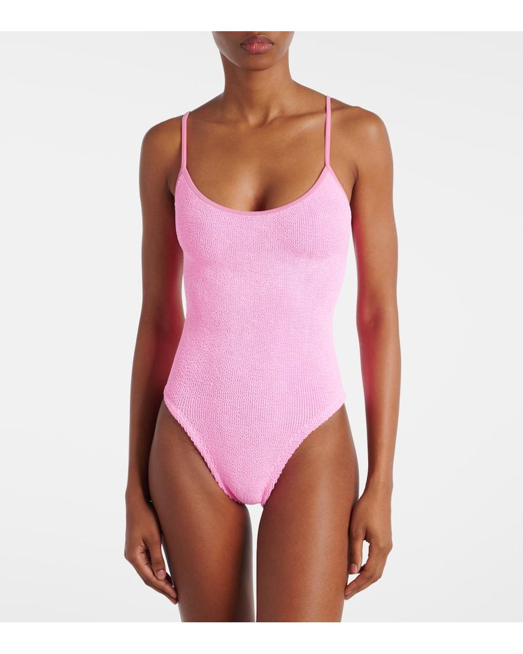 Hunza G Pink Pamela Swimsuit