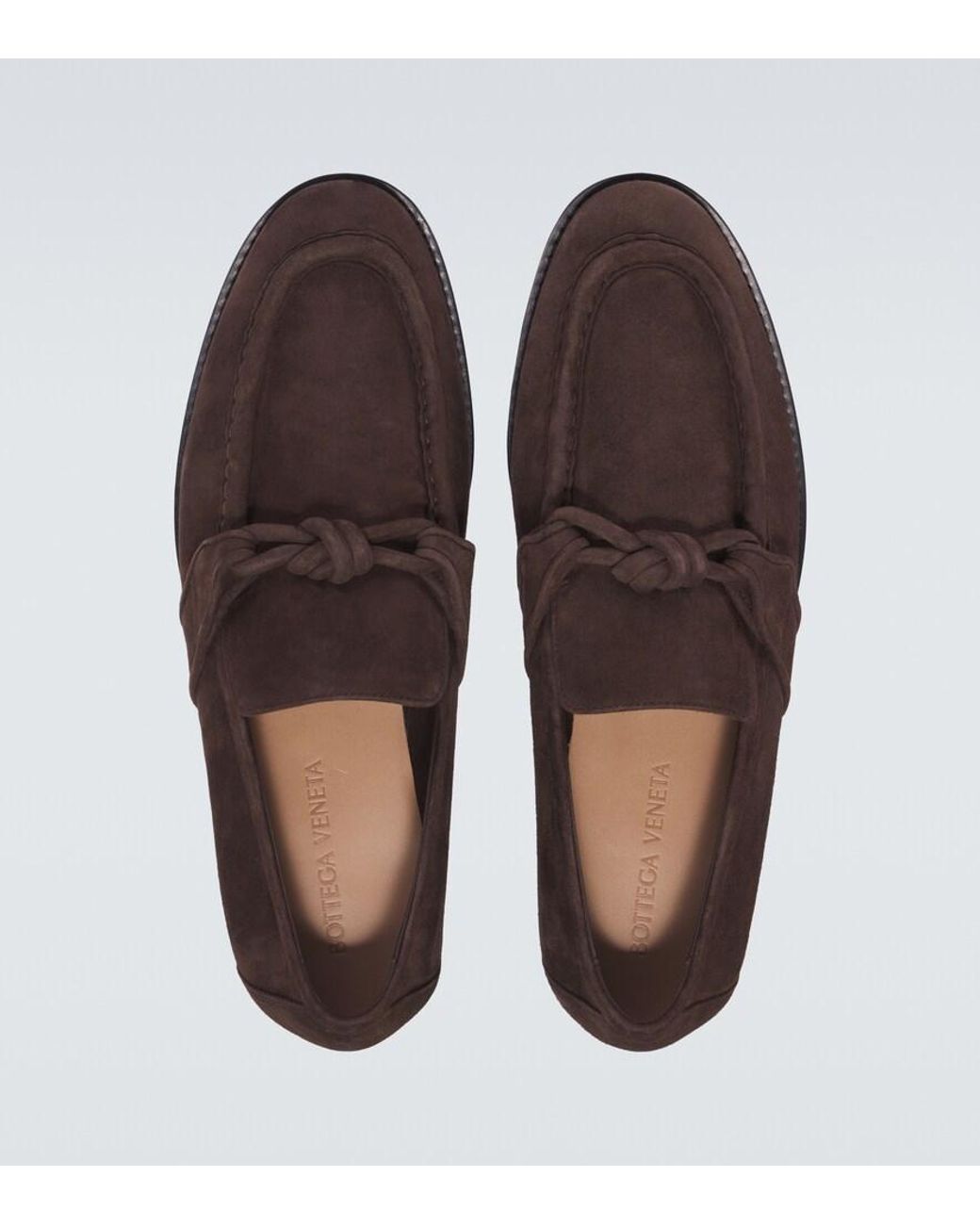 Bottega Veneta Brown Astaire Loafers for men