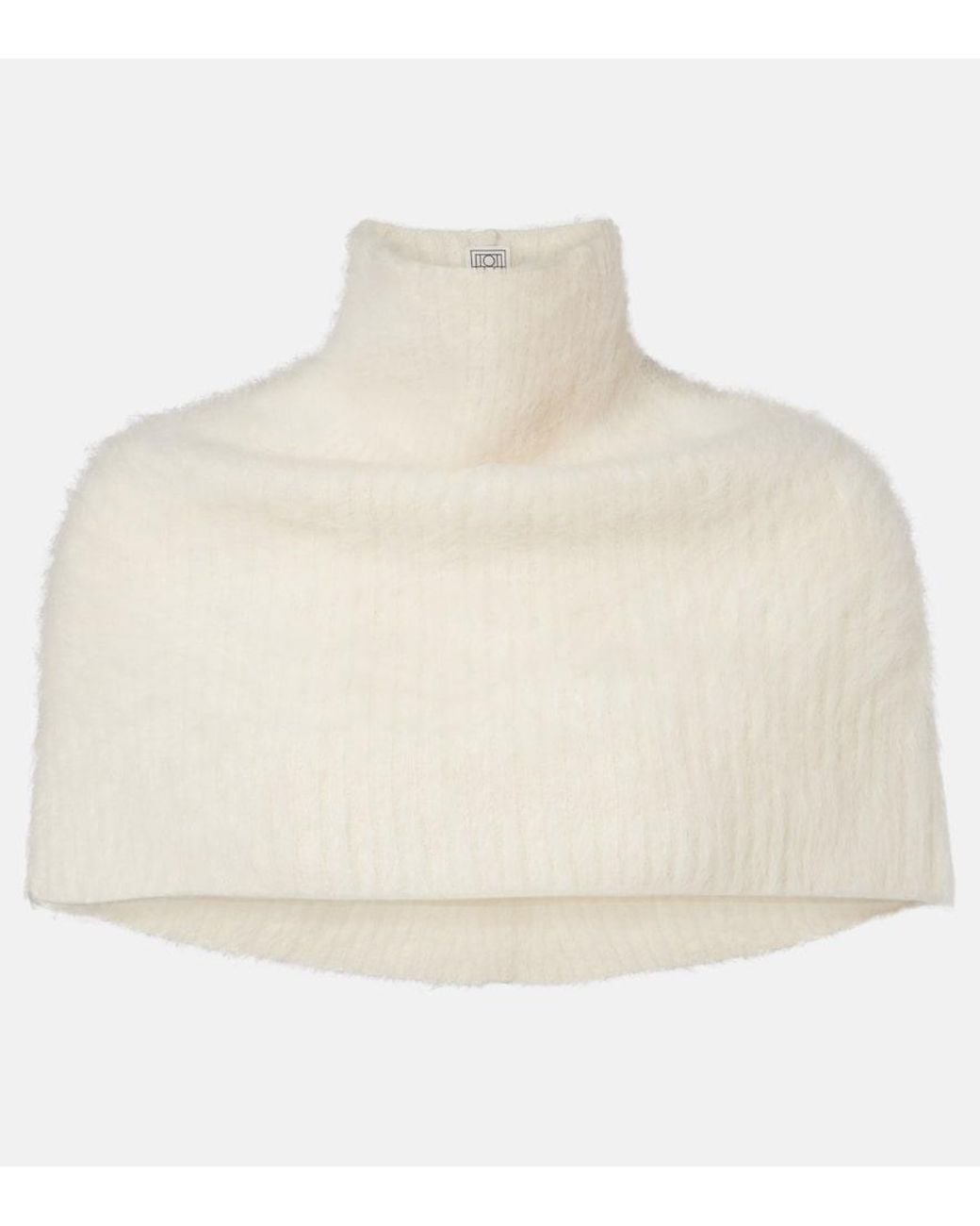 Totême Natural Alpaca-Blend Scarf