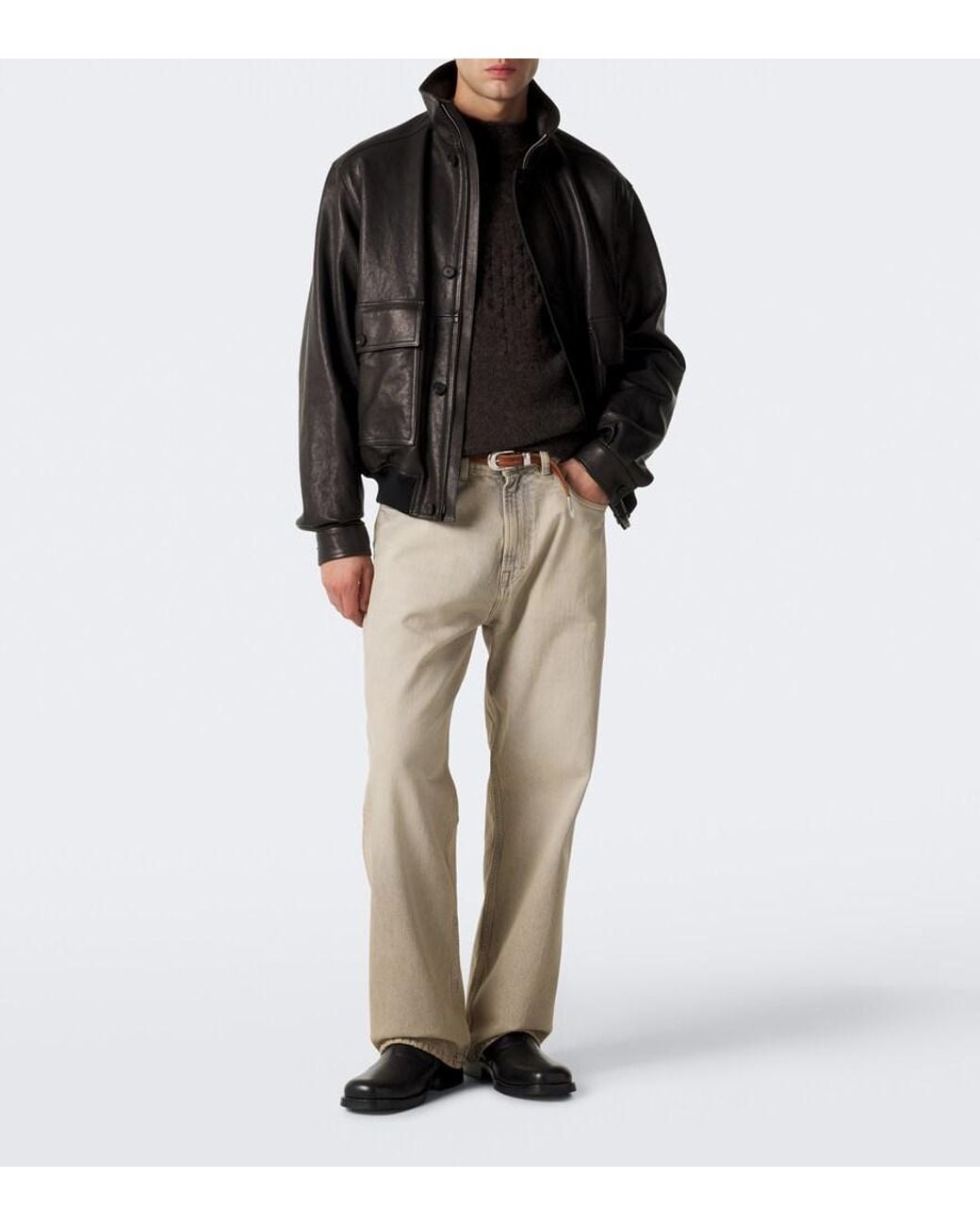 Our Legacy Black Rider Alpaca And Wool-Blend Sweater for men
