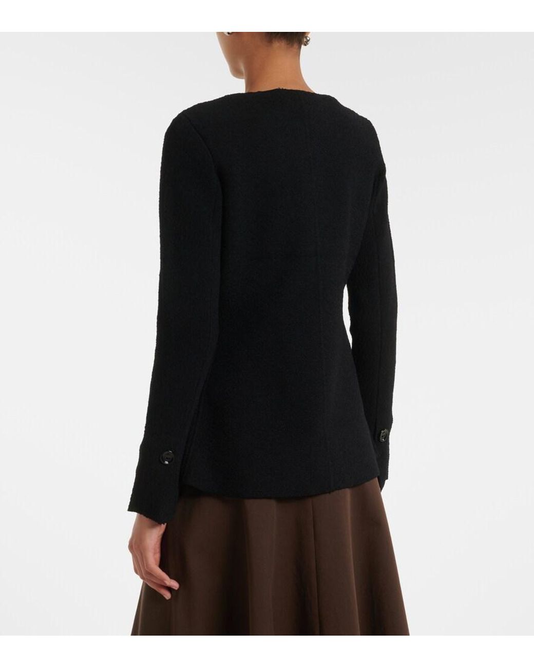 Proenza Schouler Black Sukki Jacket