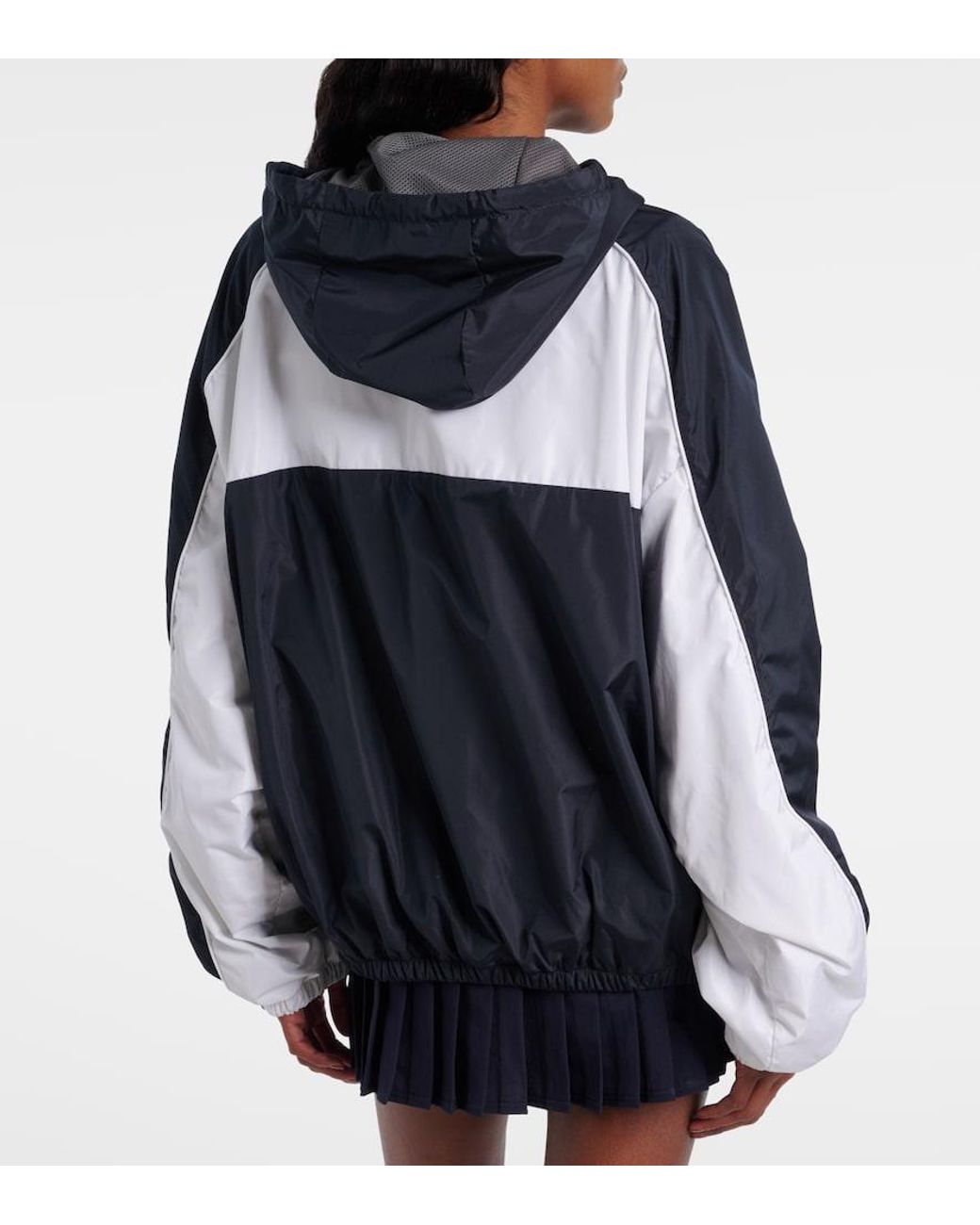 Miu Miu Blue X New Balance Poplin Track Jacket