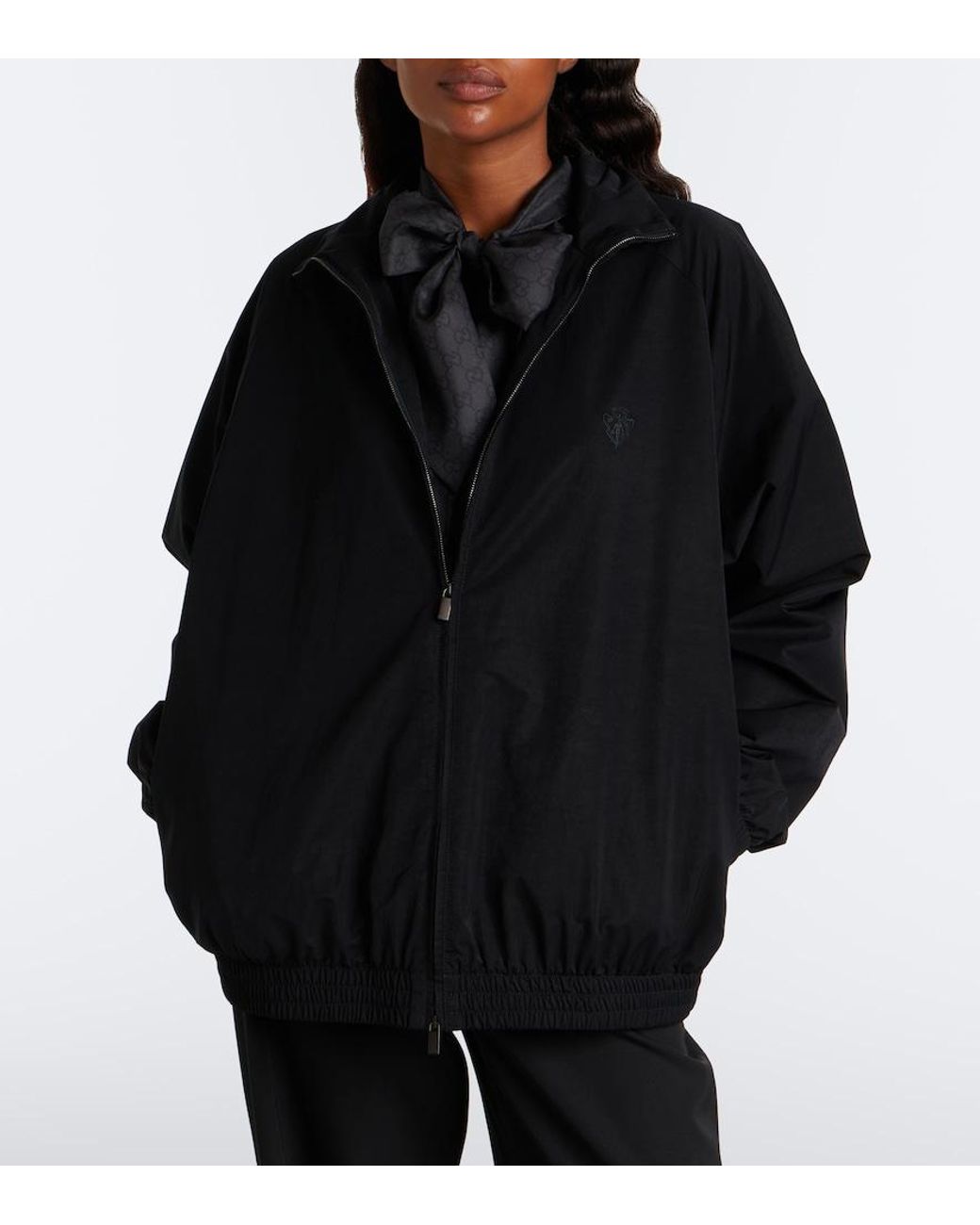 Gucci Black Technical Track Jacket