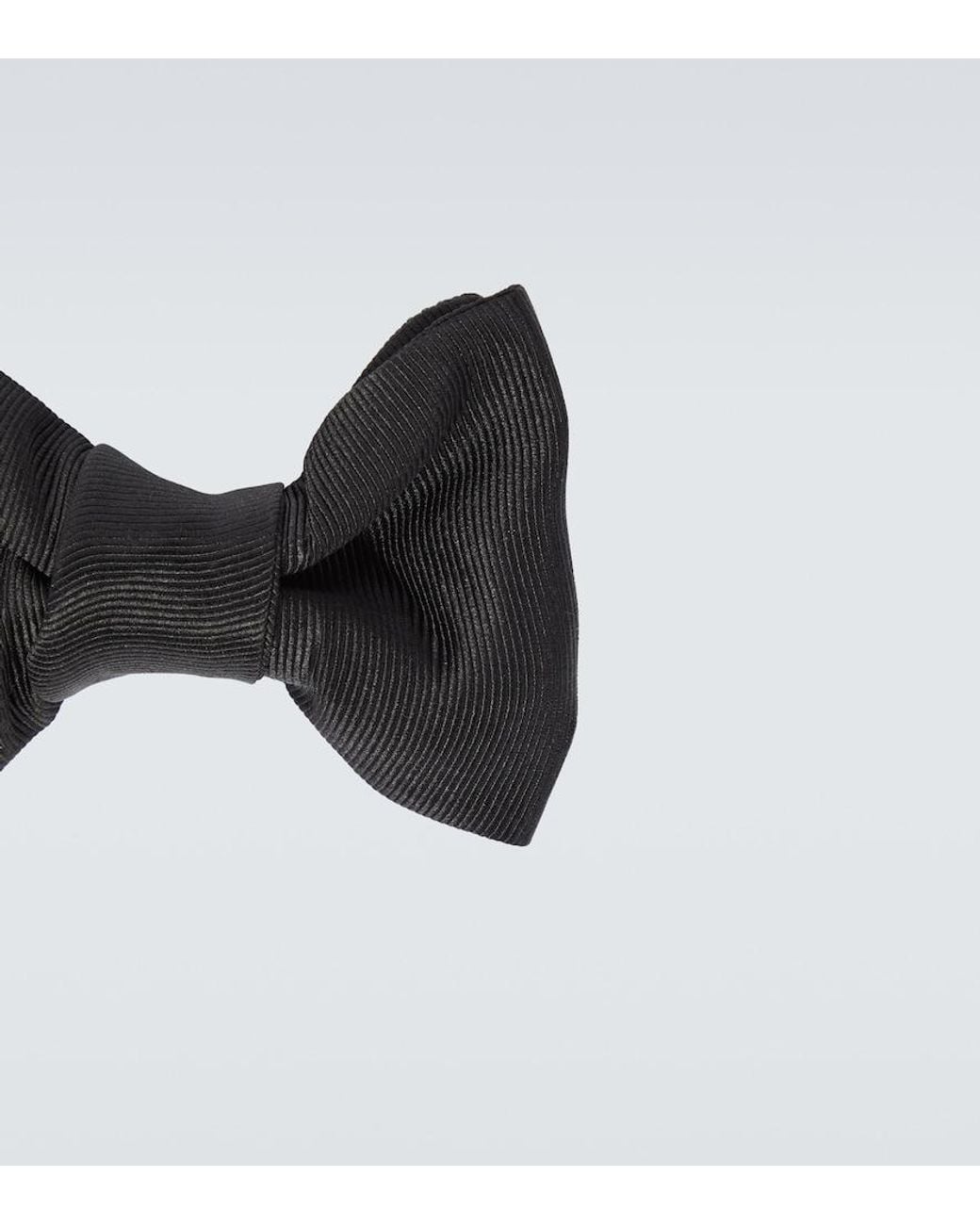 Tom Ford Black Silk Bow Tie for men