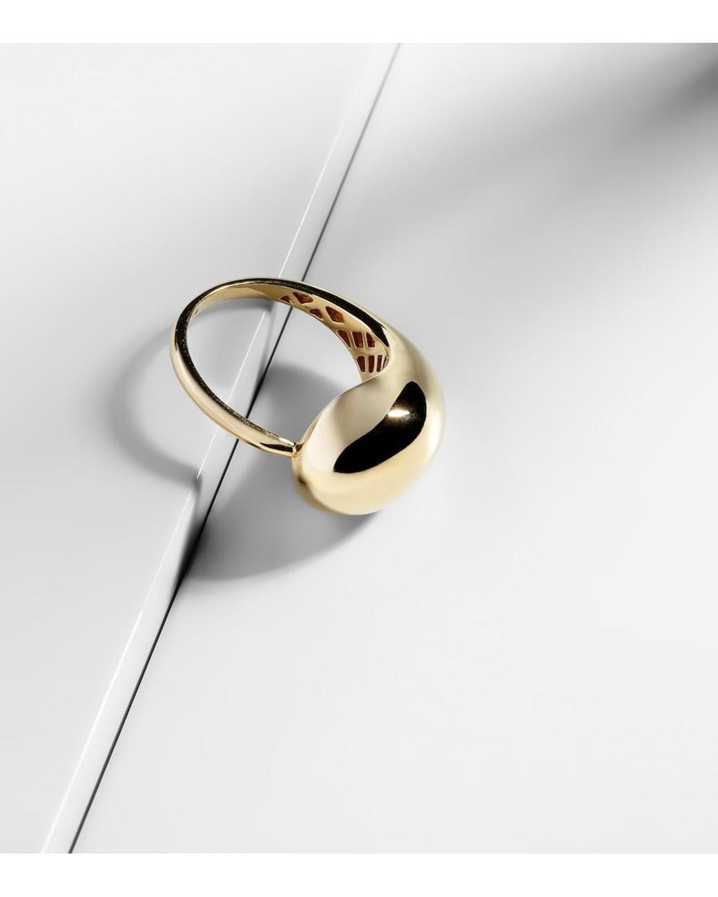 Mateo White Water Droplet 14Kt Ring