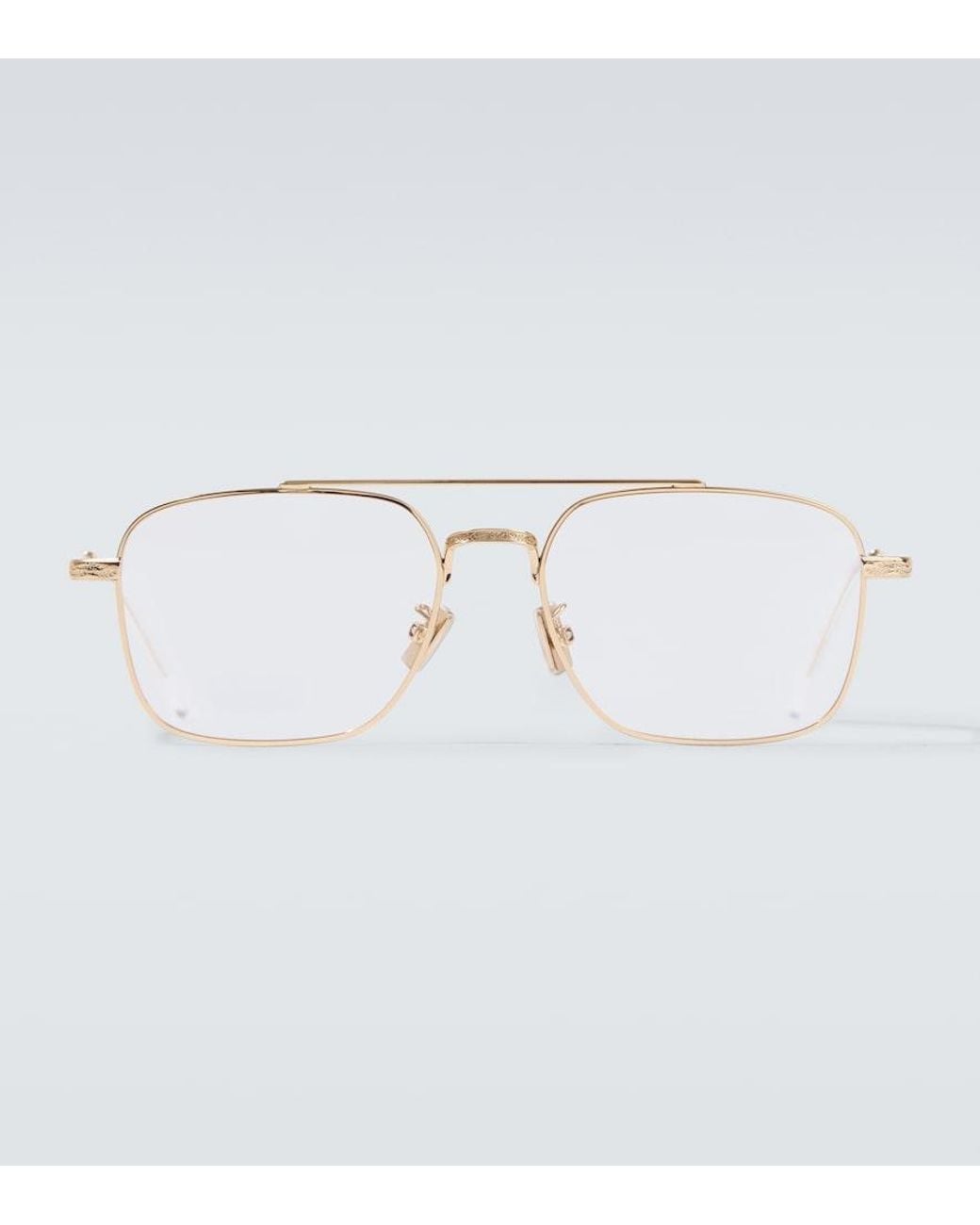 Dior White Diorbotanicao N1U Navigator Glasses for men