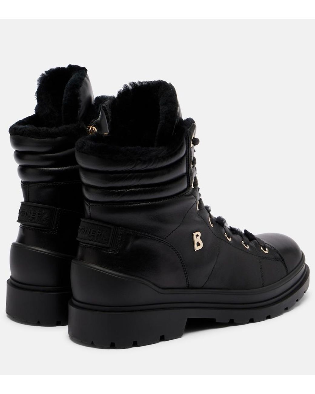 Stivali Stringati St Moritz di Bogner in Black