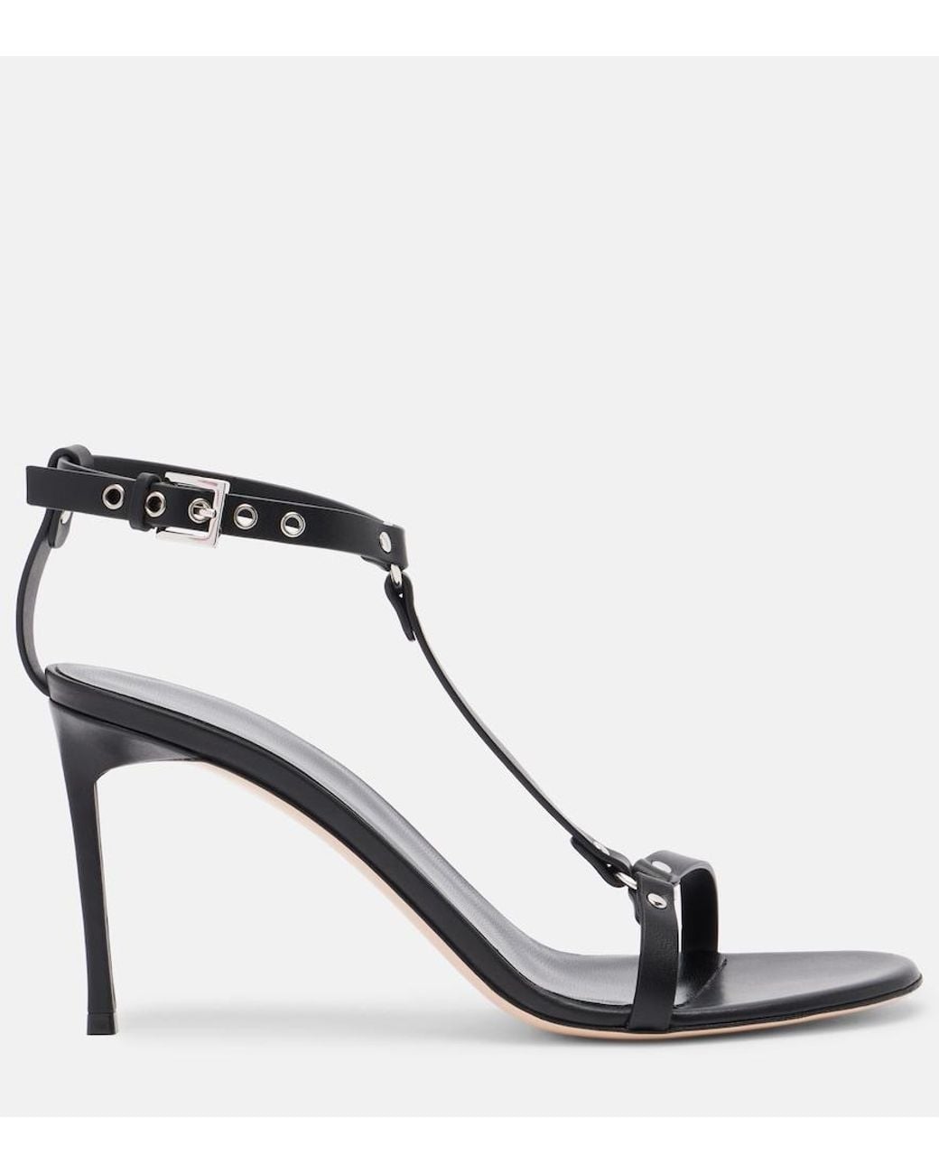 Tom Ford Black Leather Sandals