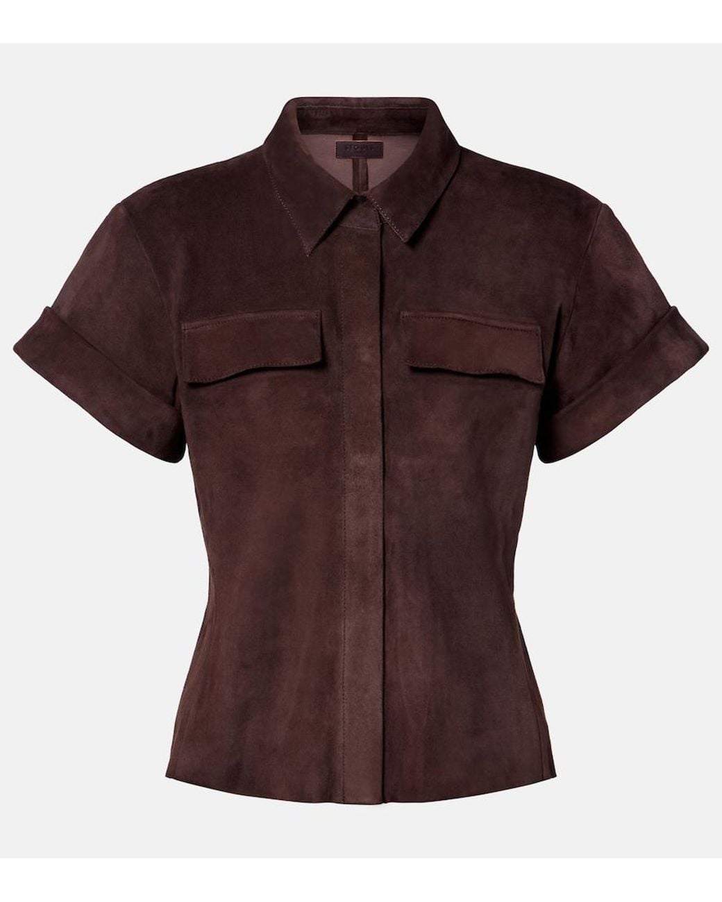 Stouls Brown Miller Suede Shirt