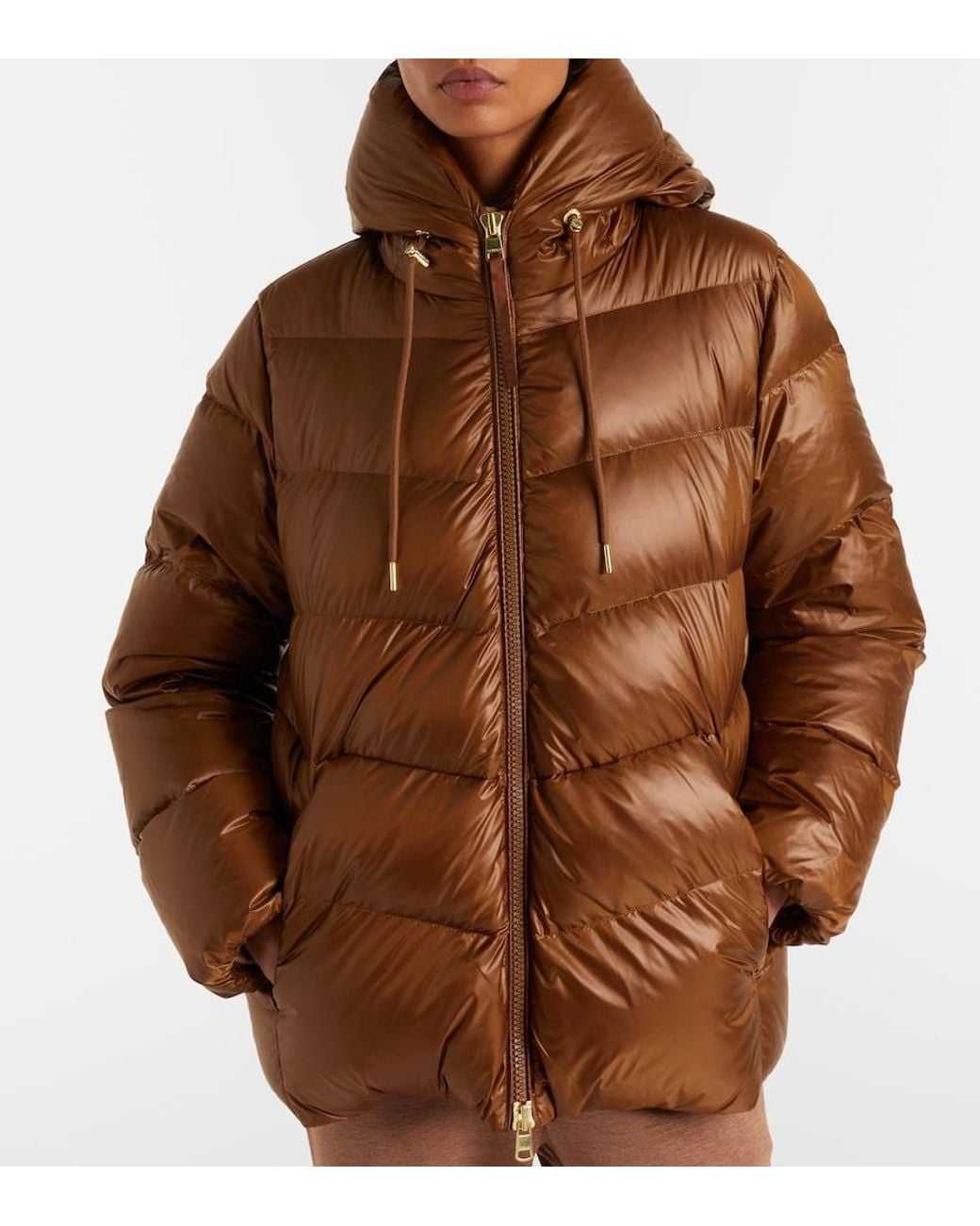 Varley Brown Madelina Down Jacket