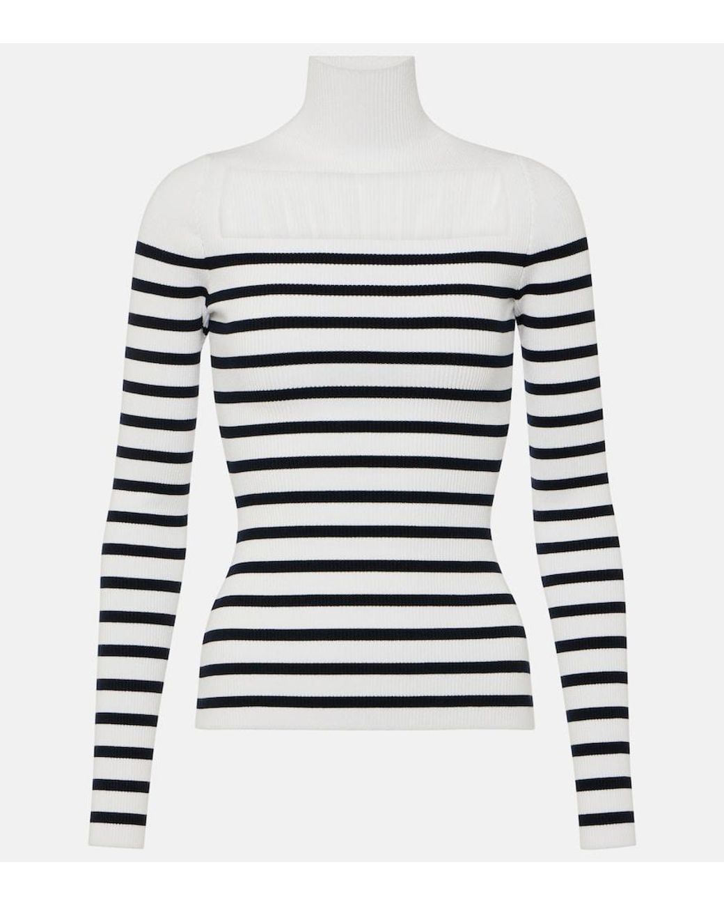 Pull A Decoupes Jean Paul Gaultier en coloris White