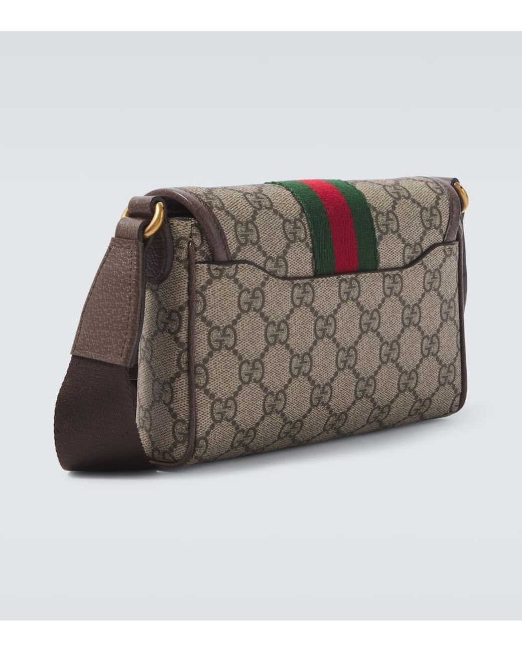 Gucci Schultertasche Ophidia Mini Gg in Metallic für Herren