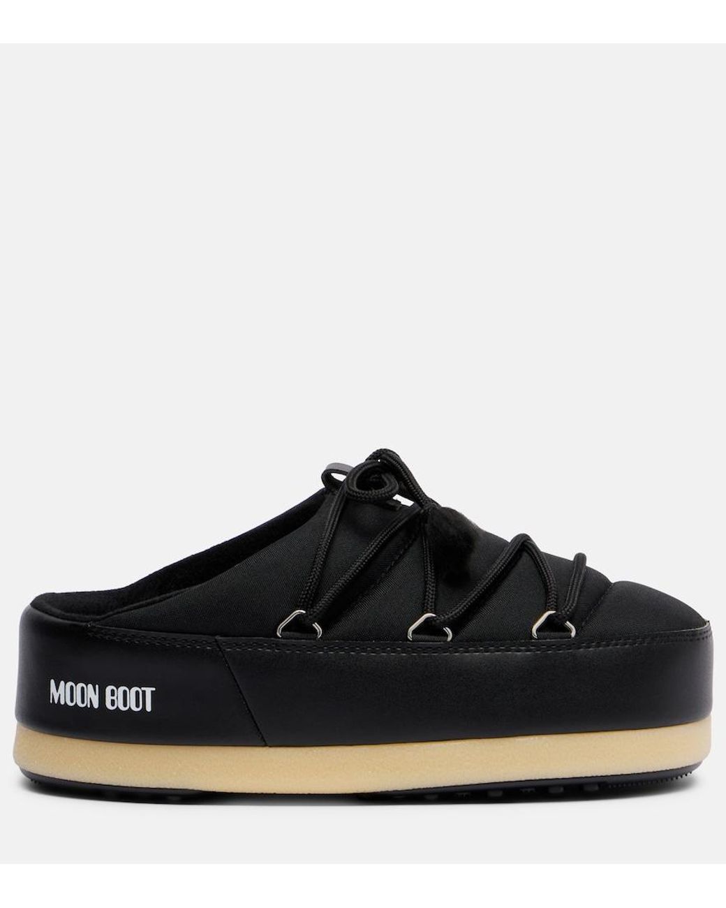 Moon Boot Black Evx Mules