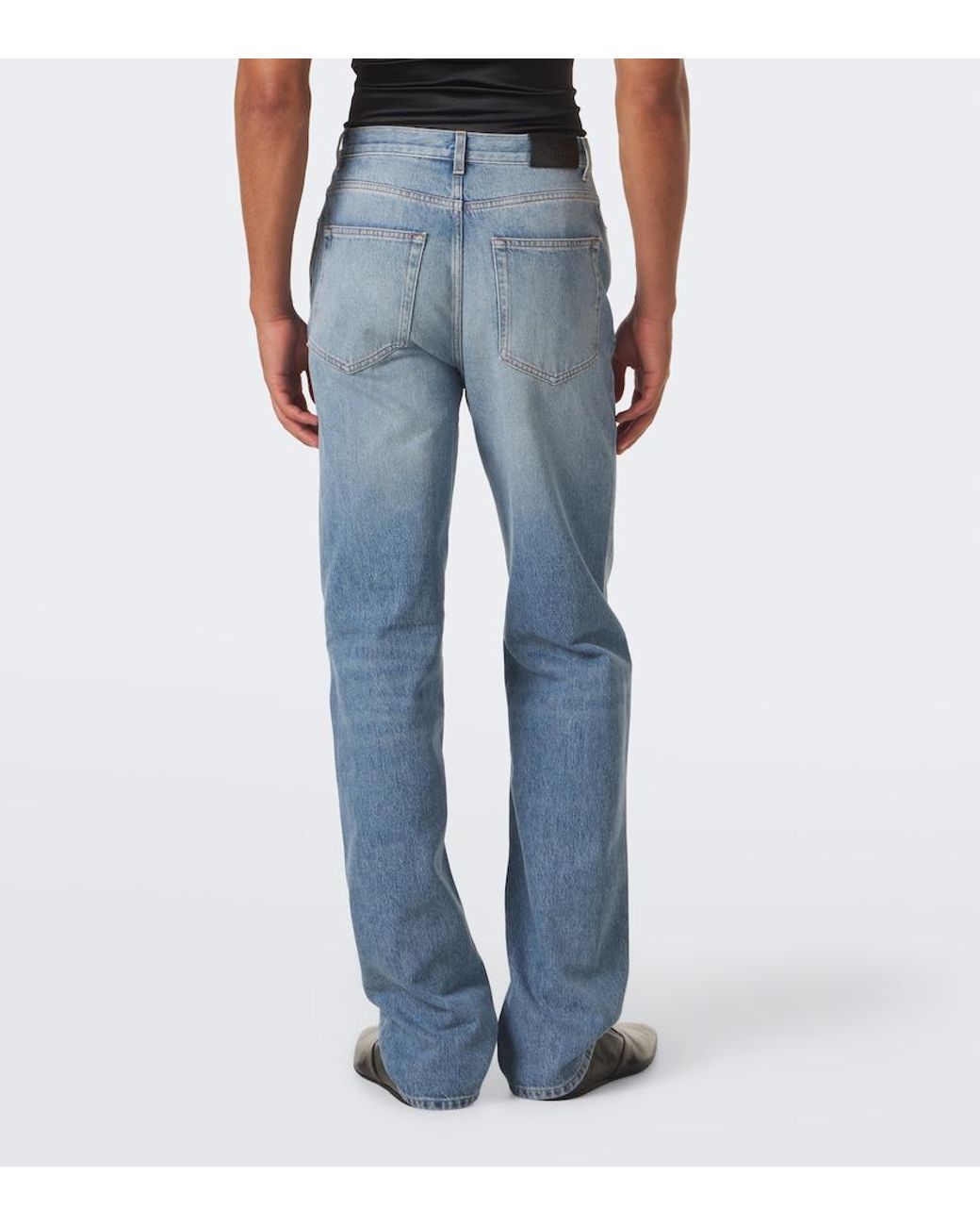 Gucci Blue Straight Jeans for men