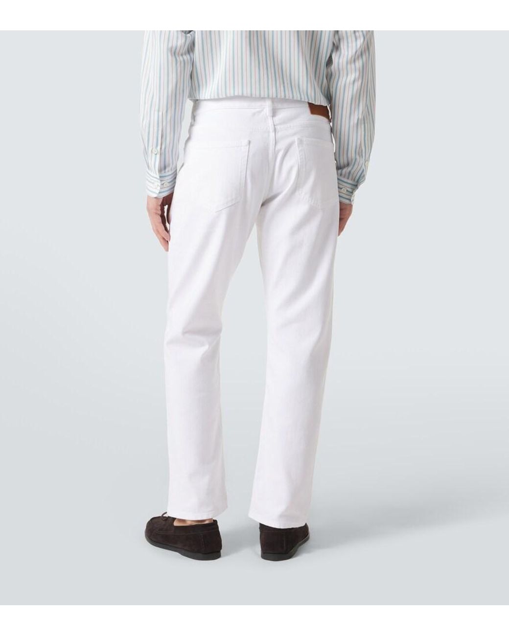 Umit Benan White Kevin Straight Jeans for men