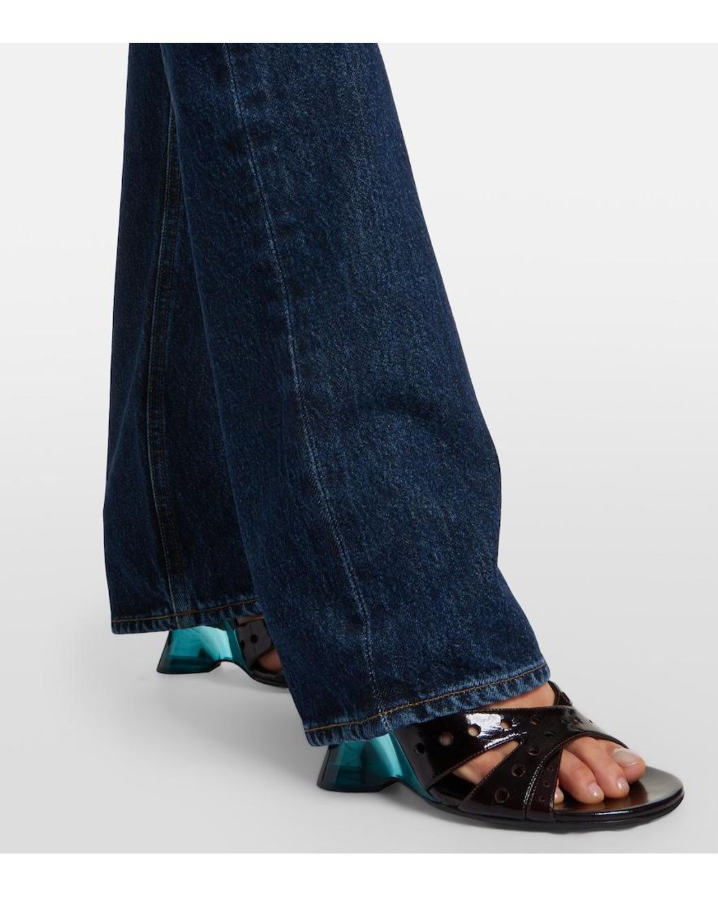 Agolde Blue '90S Straight Jeans