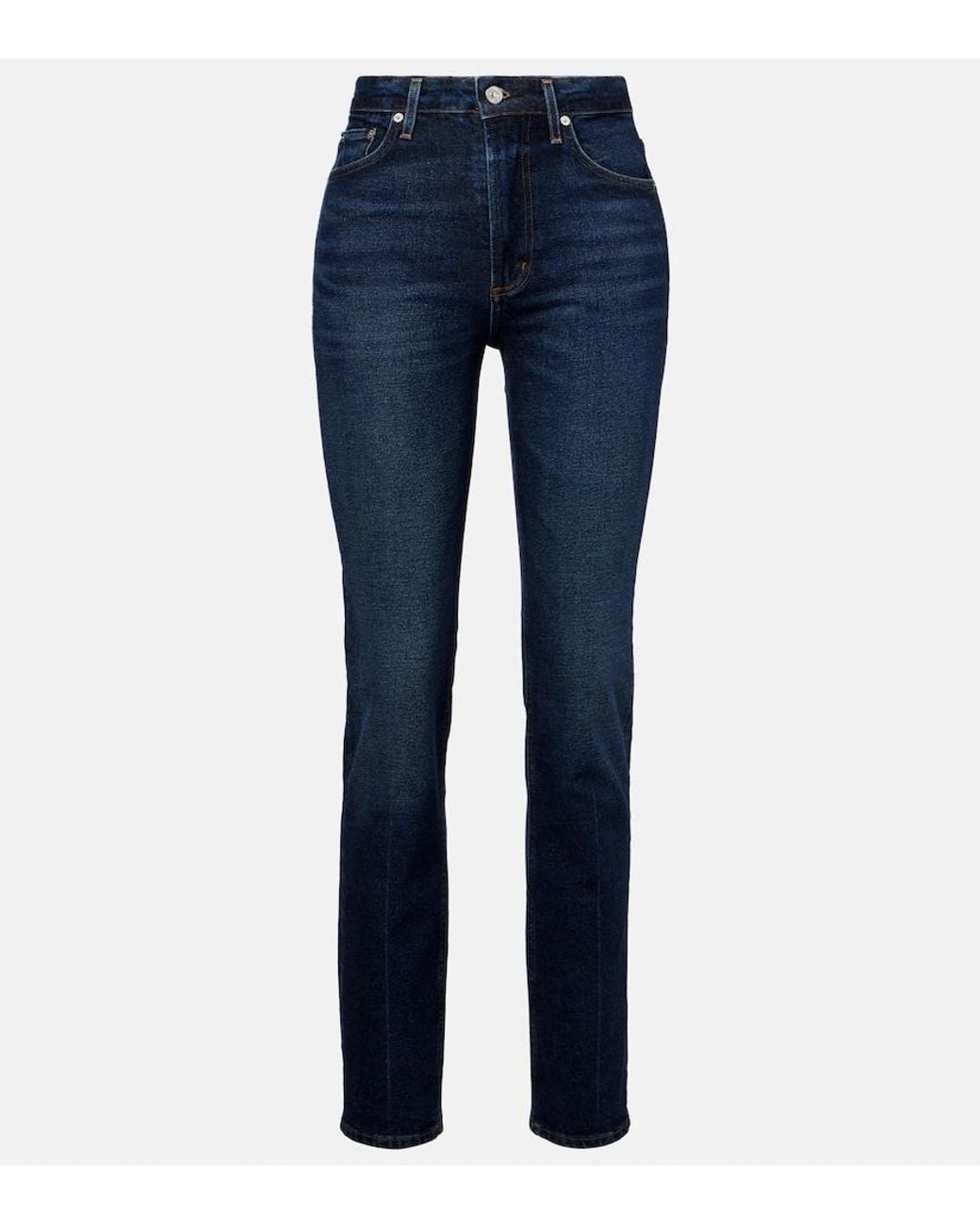 Citizens of Humanity Blue Zurie Straight Jeans