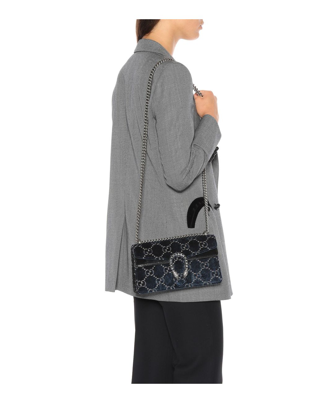 Gucci dionysus shop blue velvet