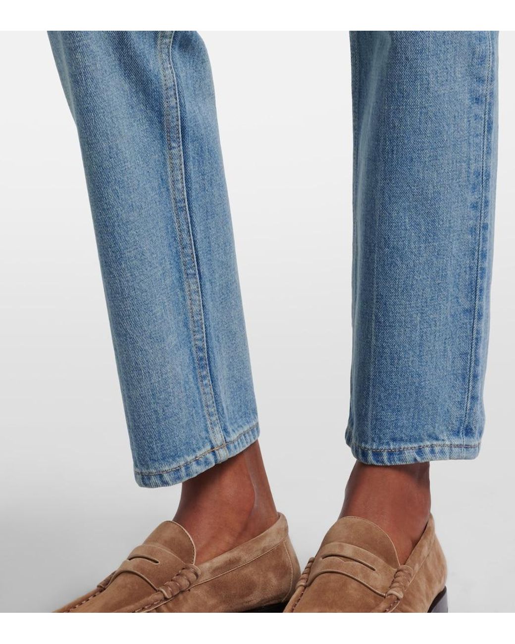 Saint Laurent Blue Slim Jeans