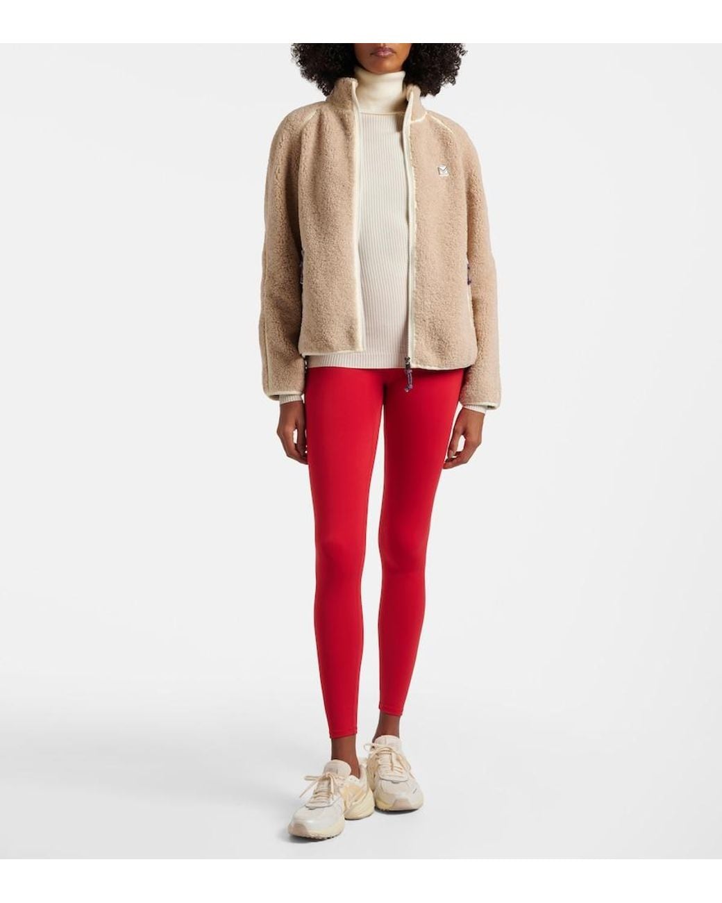 Tory Burch Natural Teddy Jacket