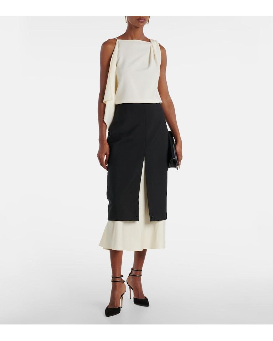 Gianvito Rossi Black Ivette Suede Pumps