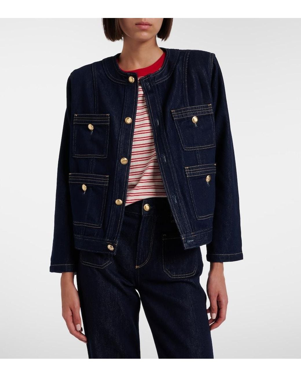 AG Jeans Blue Telde Denim Jacket
