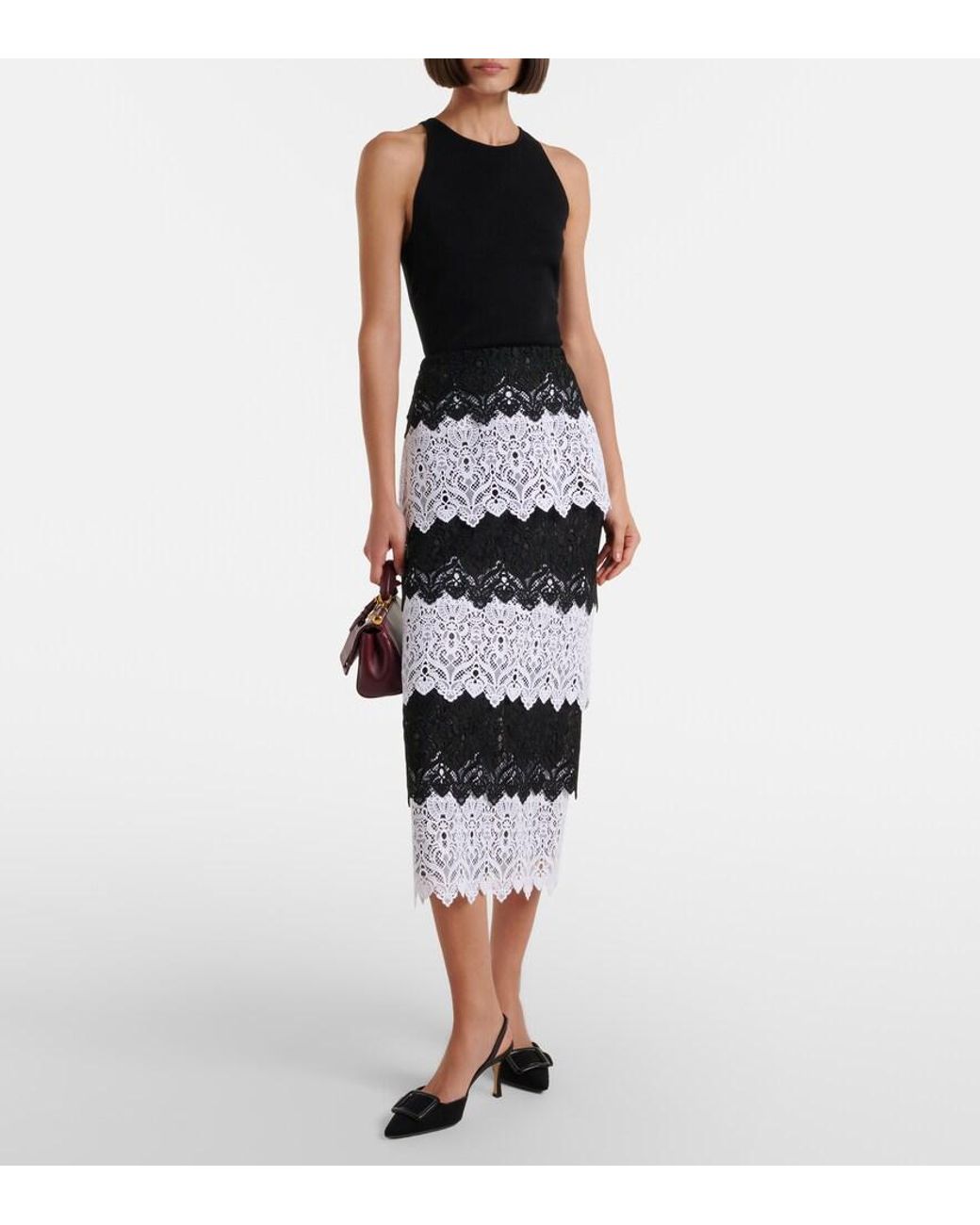 Carolina Herrera Black Knitted Top
