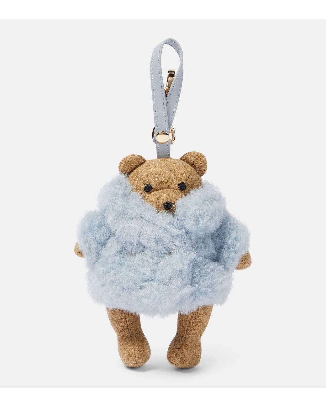 【Max Mara】 Myteak Bear bag charm Teak teddy bag charm in red - Max Mara | Mytheresa