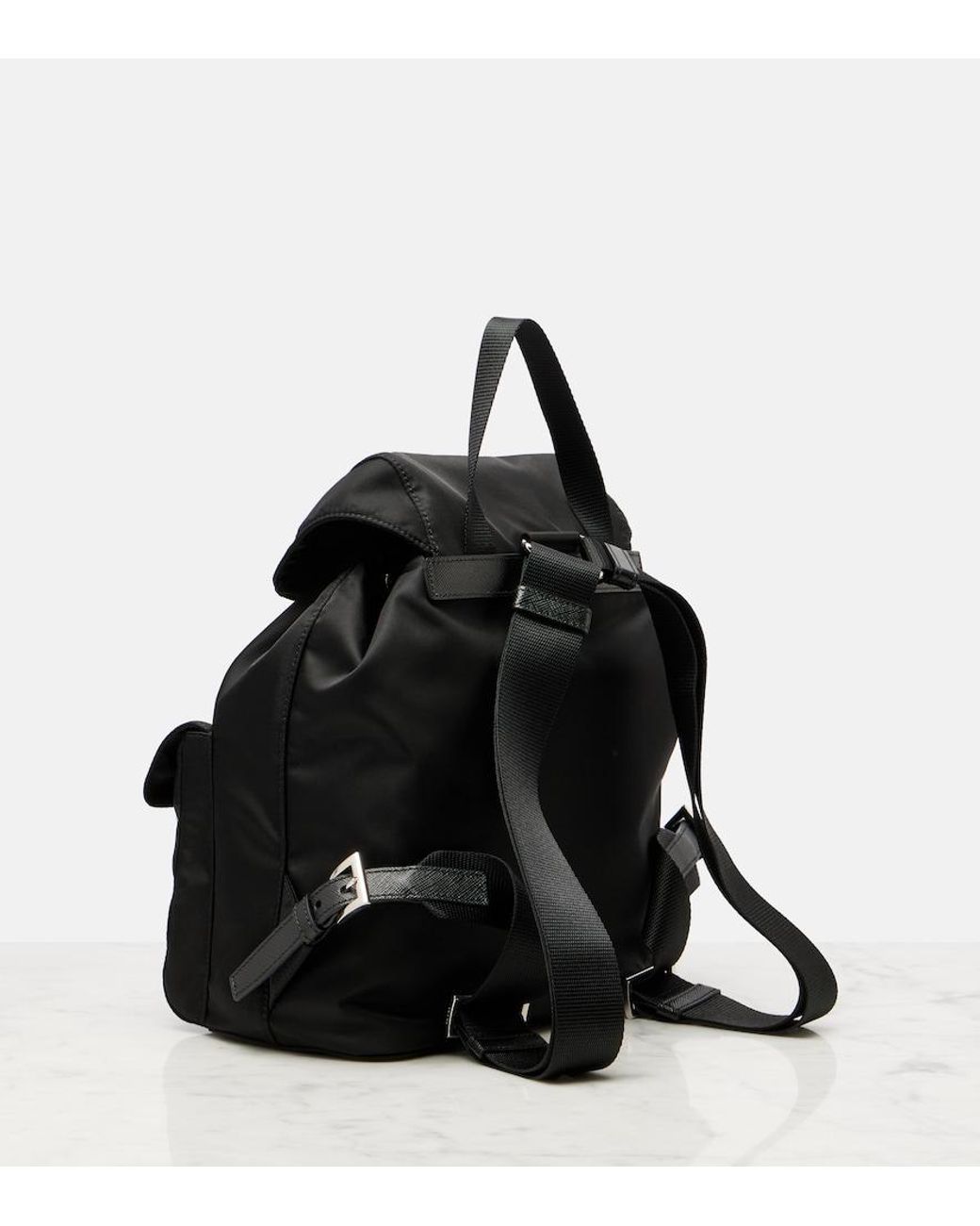 Prada Black Rucksack Re-Nylon Small