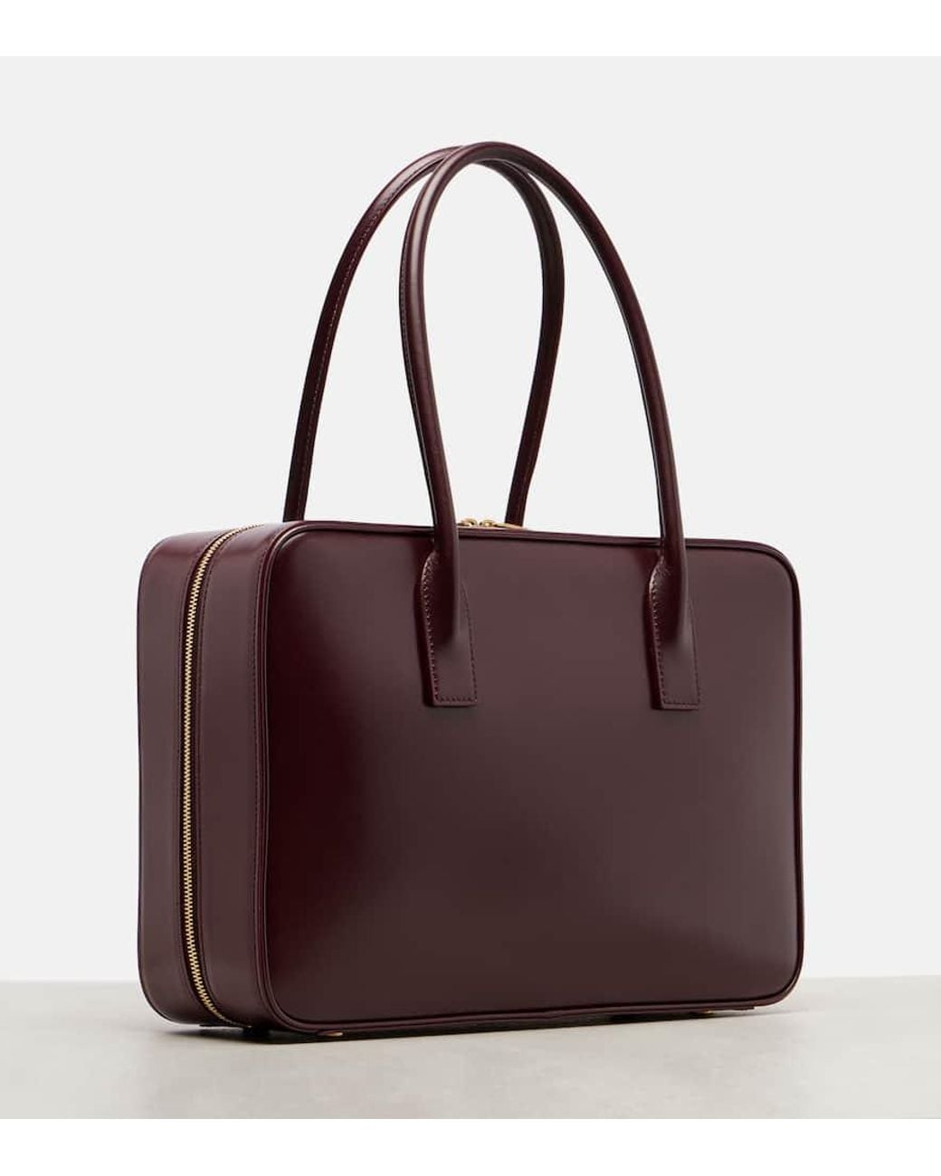 Saint Laurent Red Tote Bag Sac De Jour Aus Leder