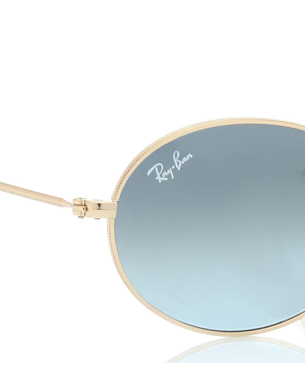 Ray-Ban Oval Evolve Sunglasses in Metallic | Lyst