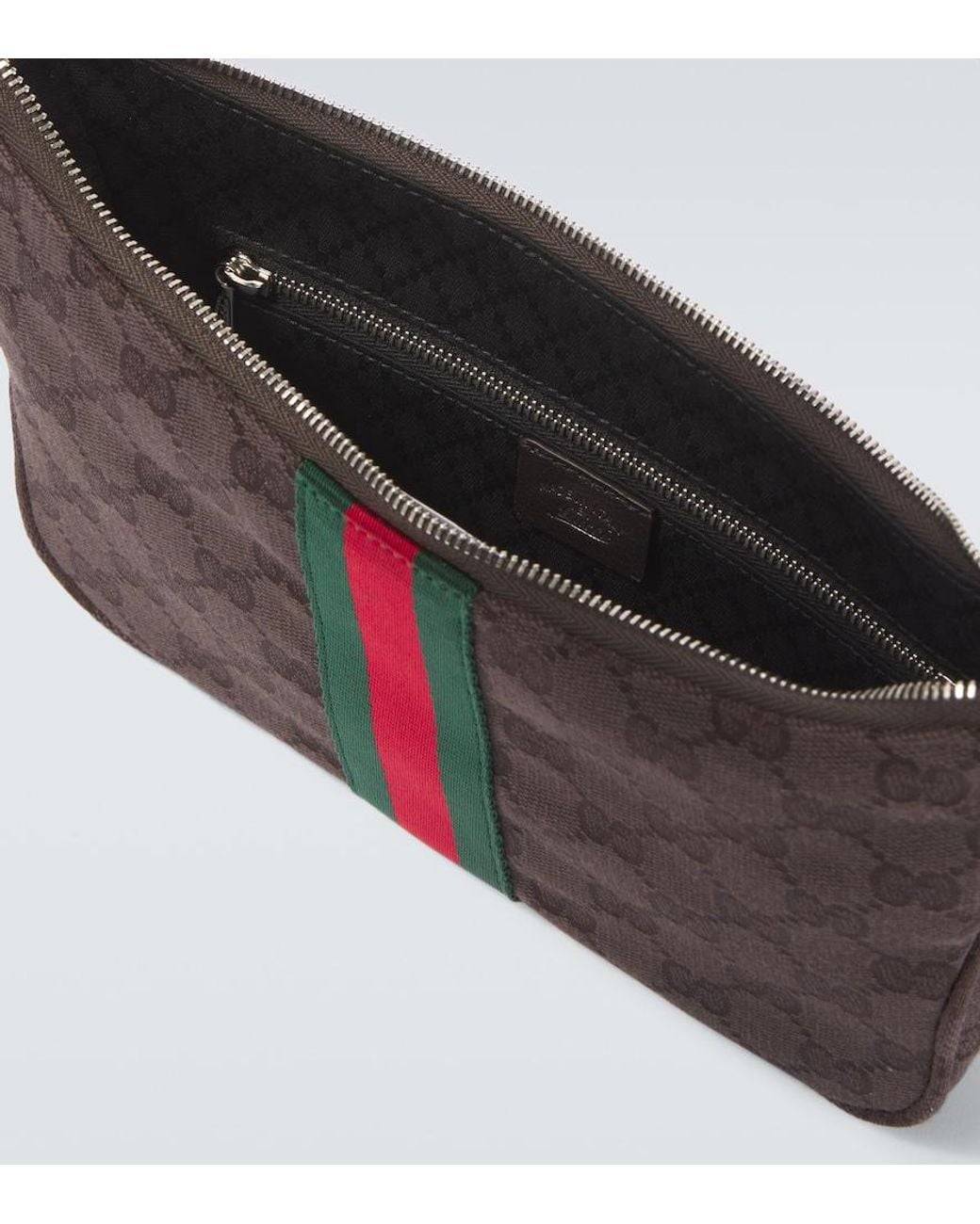 Gucci Multicolor Lunetta Small Gg Canvas Crossbody Bag for men