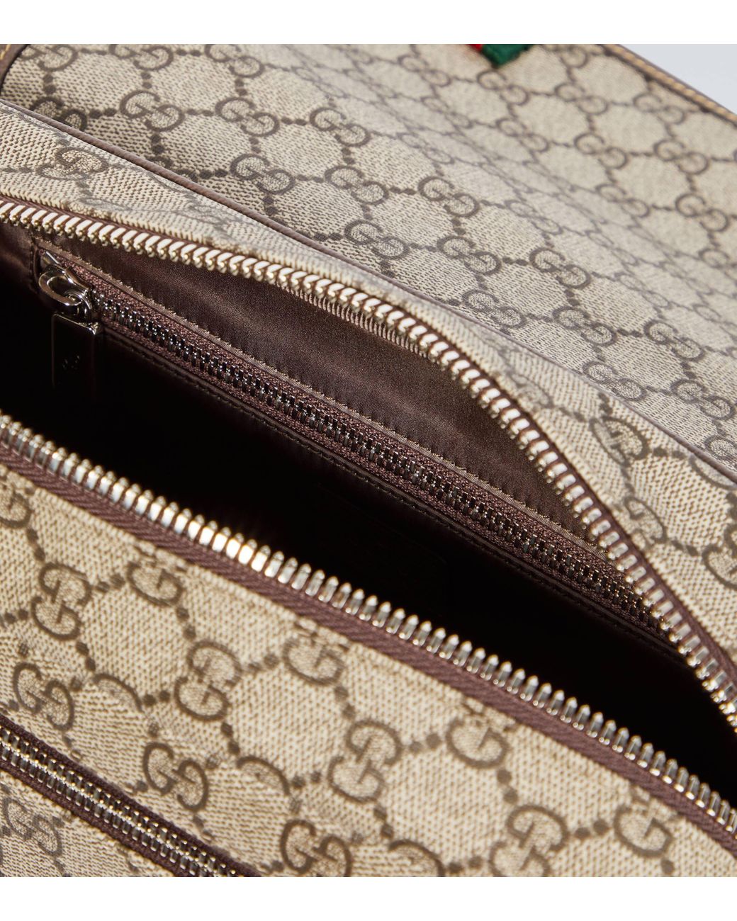 Gucci GG Supreme Canvas Messenger Bag in Natural for Men Lyst UK