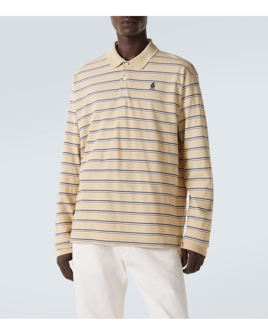 Polo di Prada in Natural da Uomo