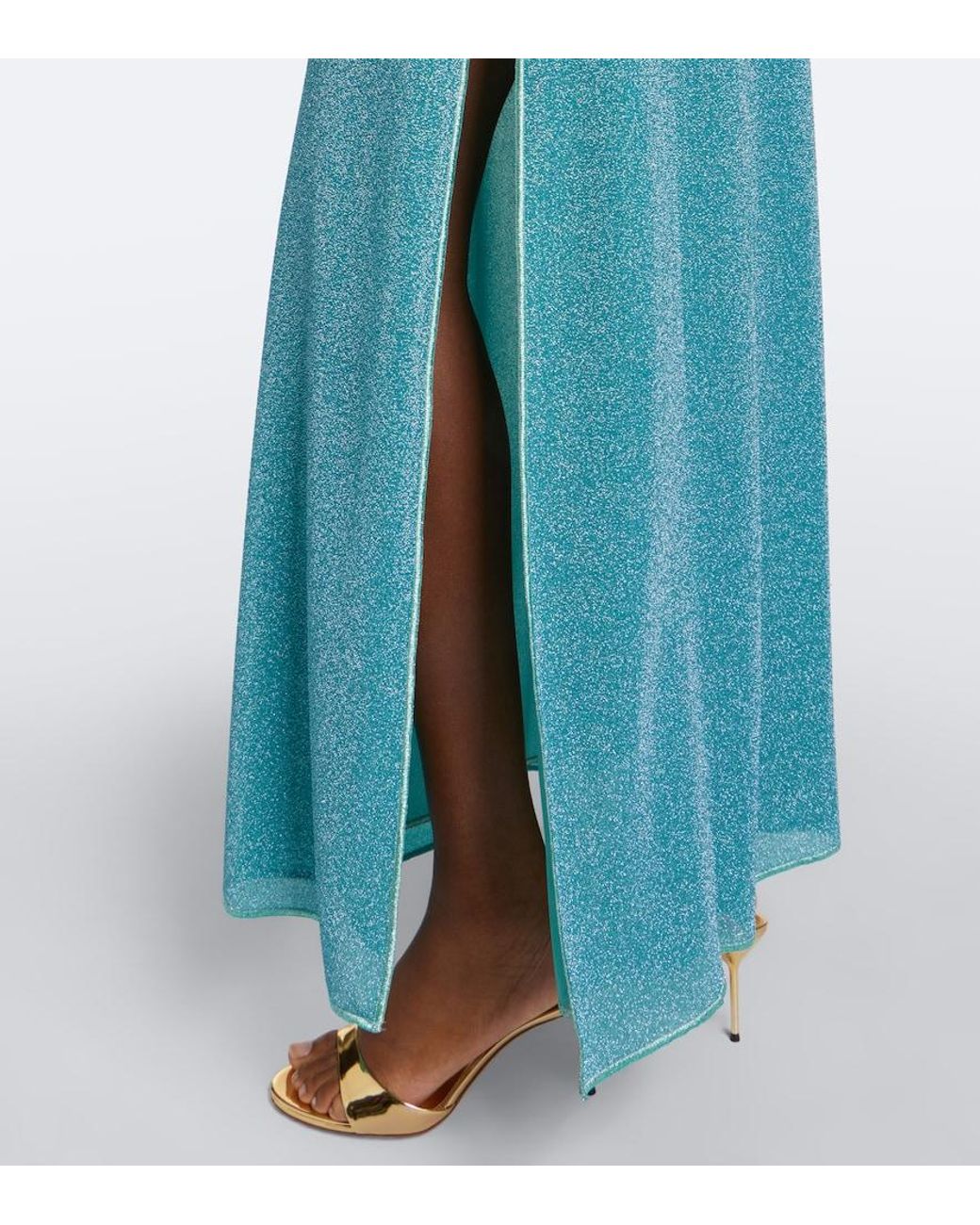 Oseree Blue Lumiere Maxi Dress