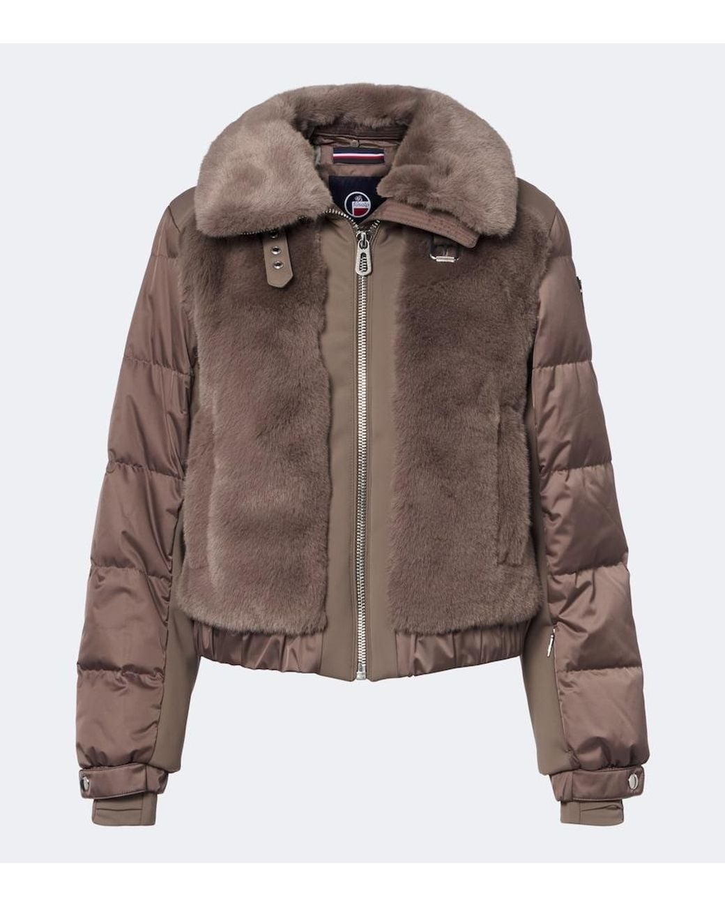 Fusalp Brown Lenagima Down Ski Jacket
