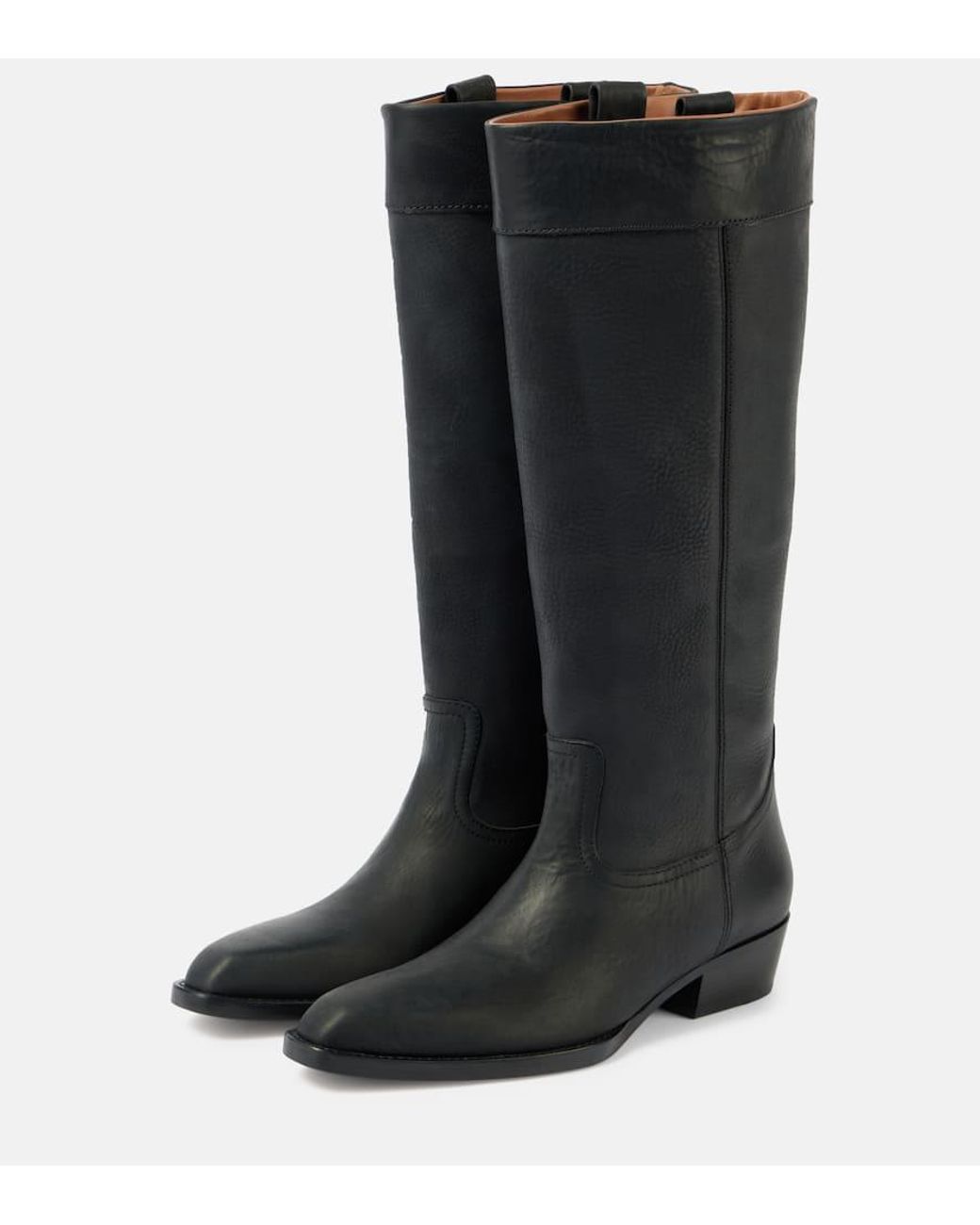 Paris Texas Black Helena 35 Leather Boots
