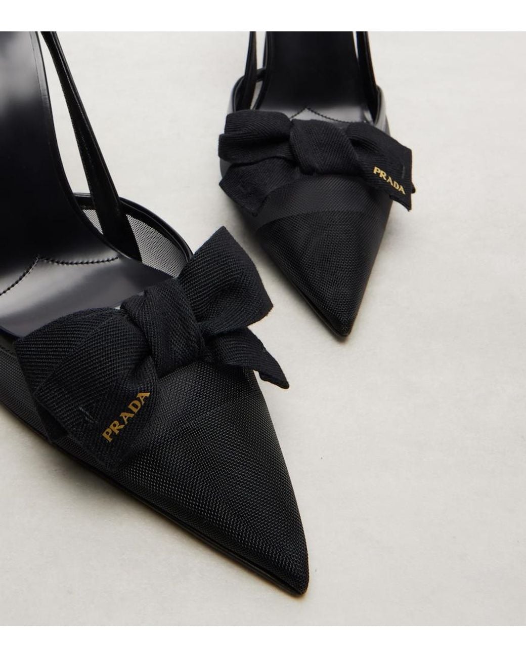 Pumps Slingback 100 di Prada in Black