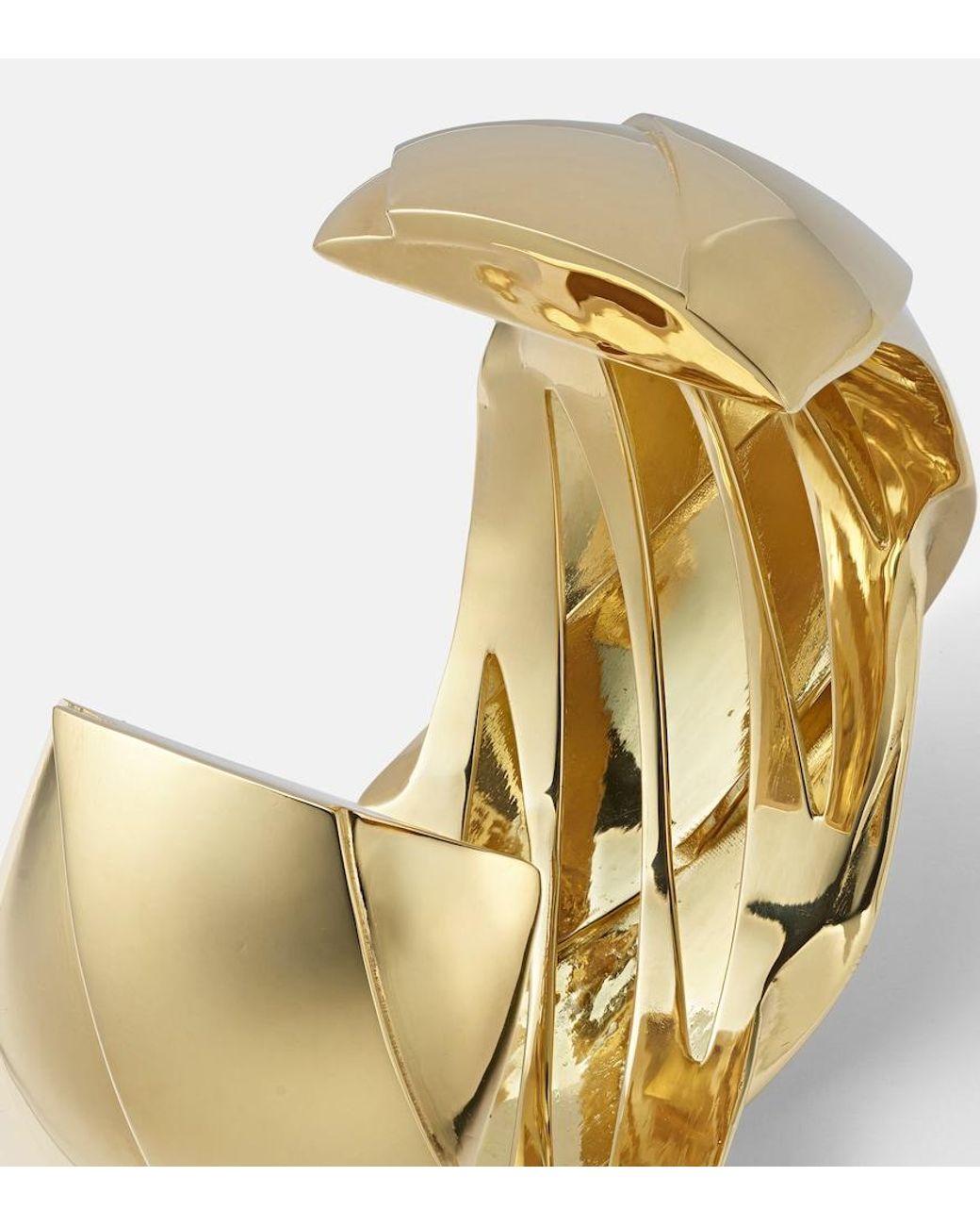 Ileana Makri Metallic Blaze 18Kt Cuff Bracelet