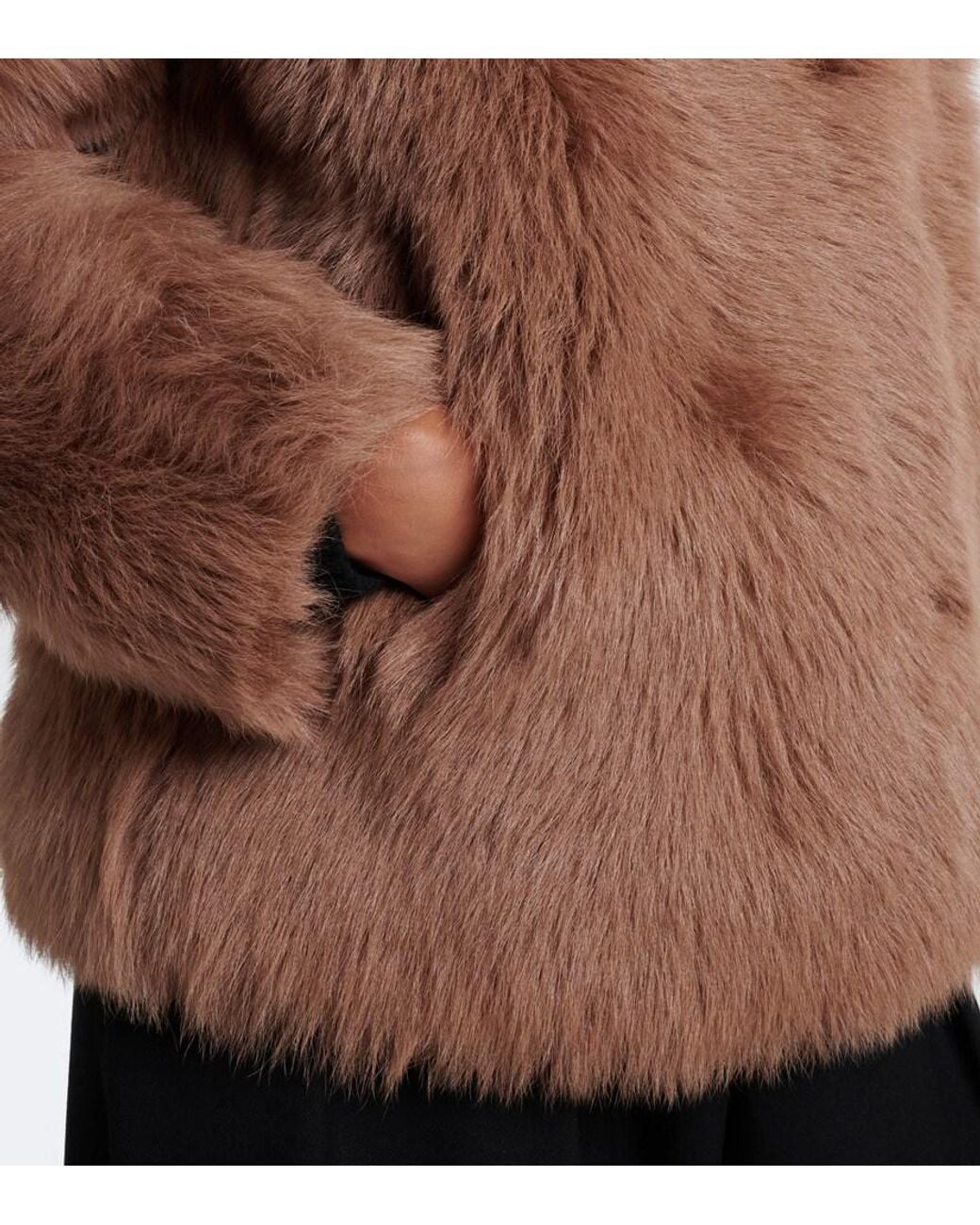 Proenza Schouler Brown Label Michelle Shearling Jacket