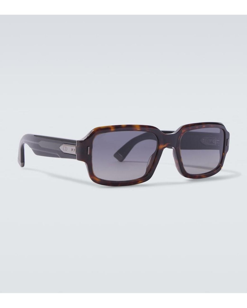 Dior Brown Diortailoring S2I Rectangular Sunglasses for men