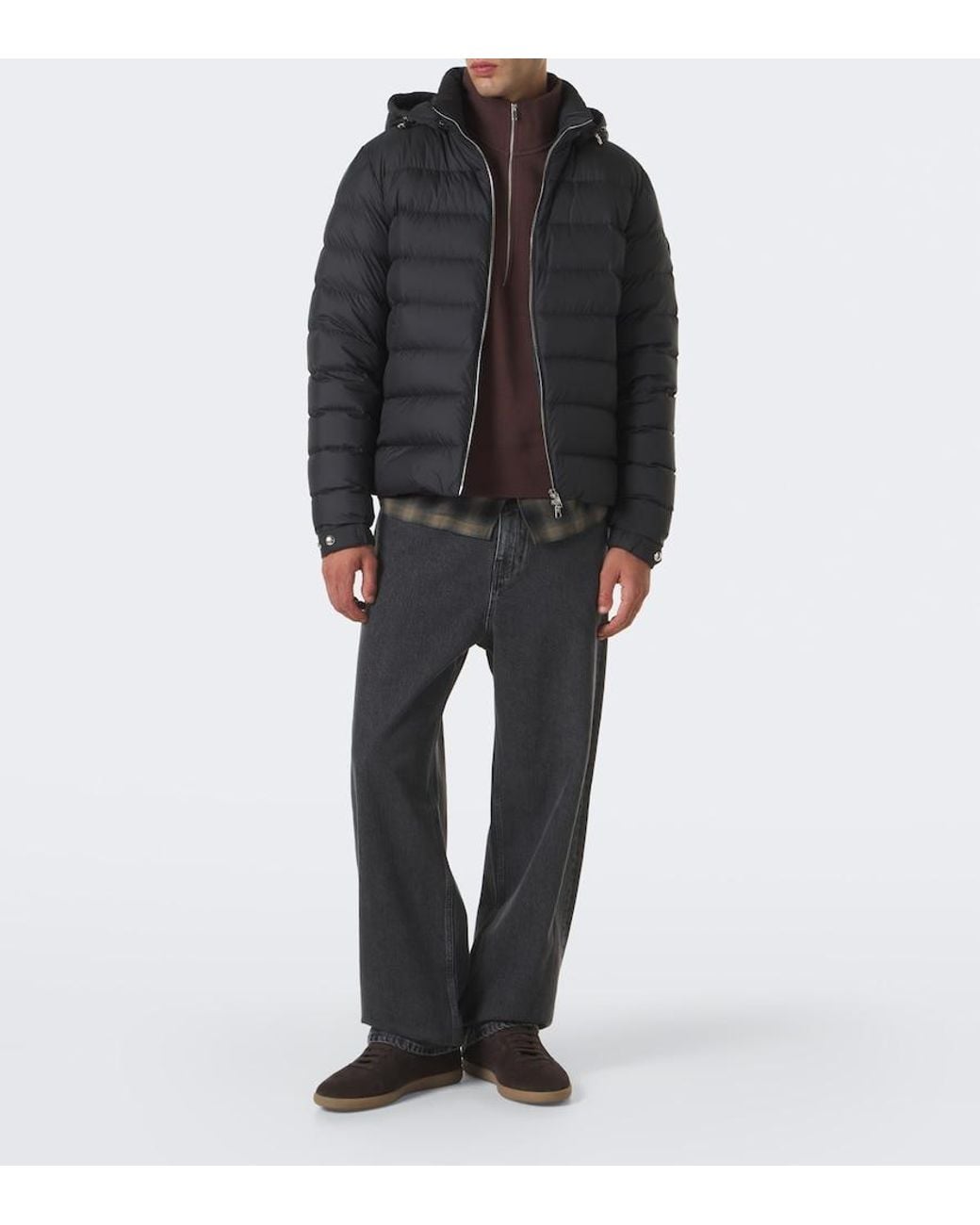 Moncler Black Arneb Down Jacket for men