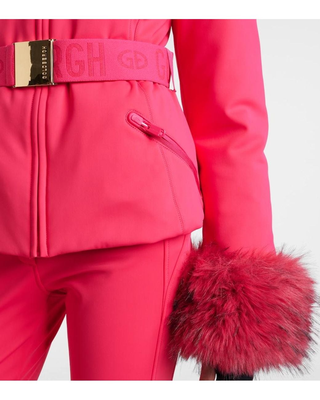 Goldbergh Red Giselle Down Ski Jacket