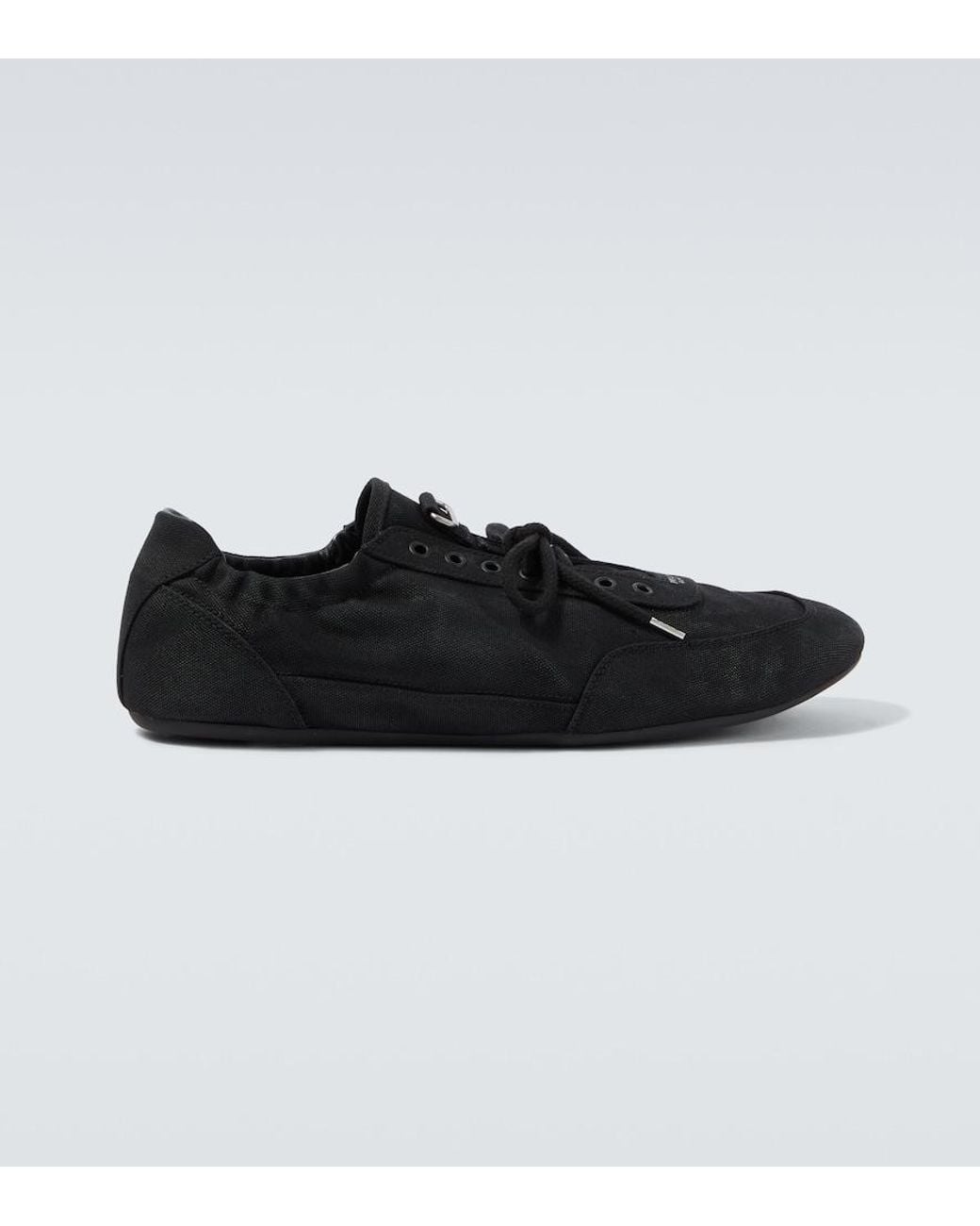 Prada Sneakers Collaps Aus Canvas in Black für Herren