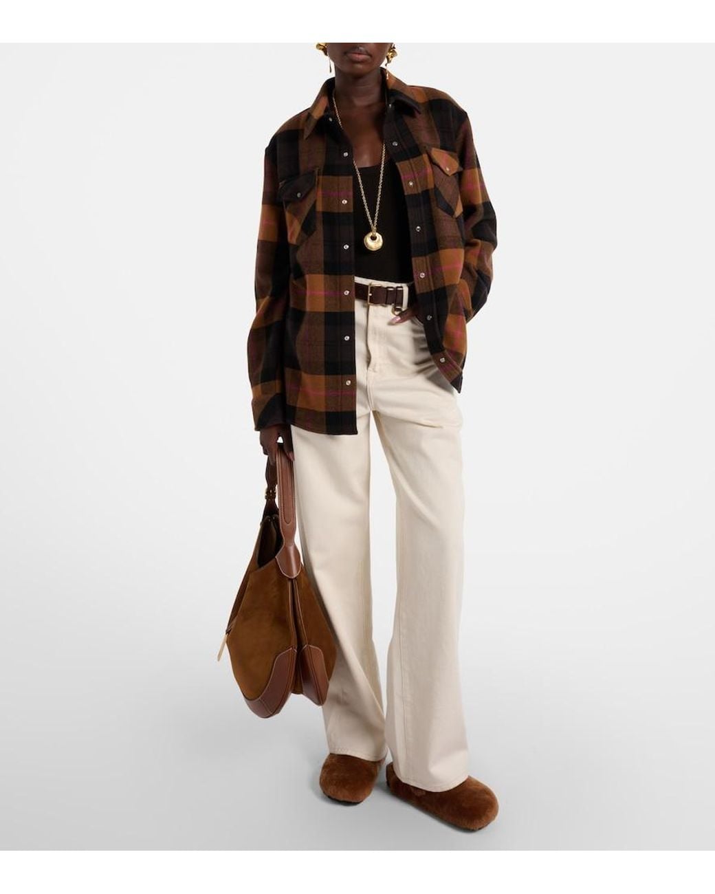Birkenstock Brown Boston Shearling Clogs