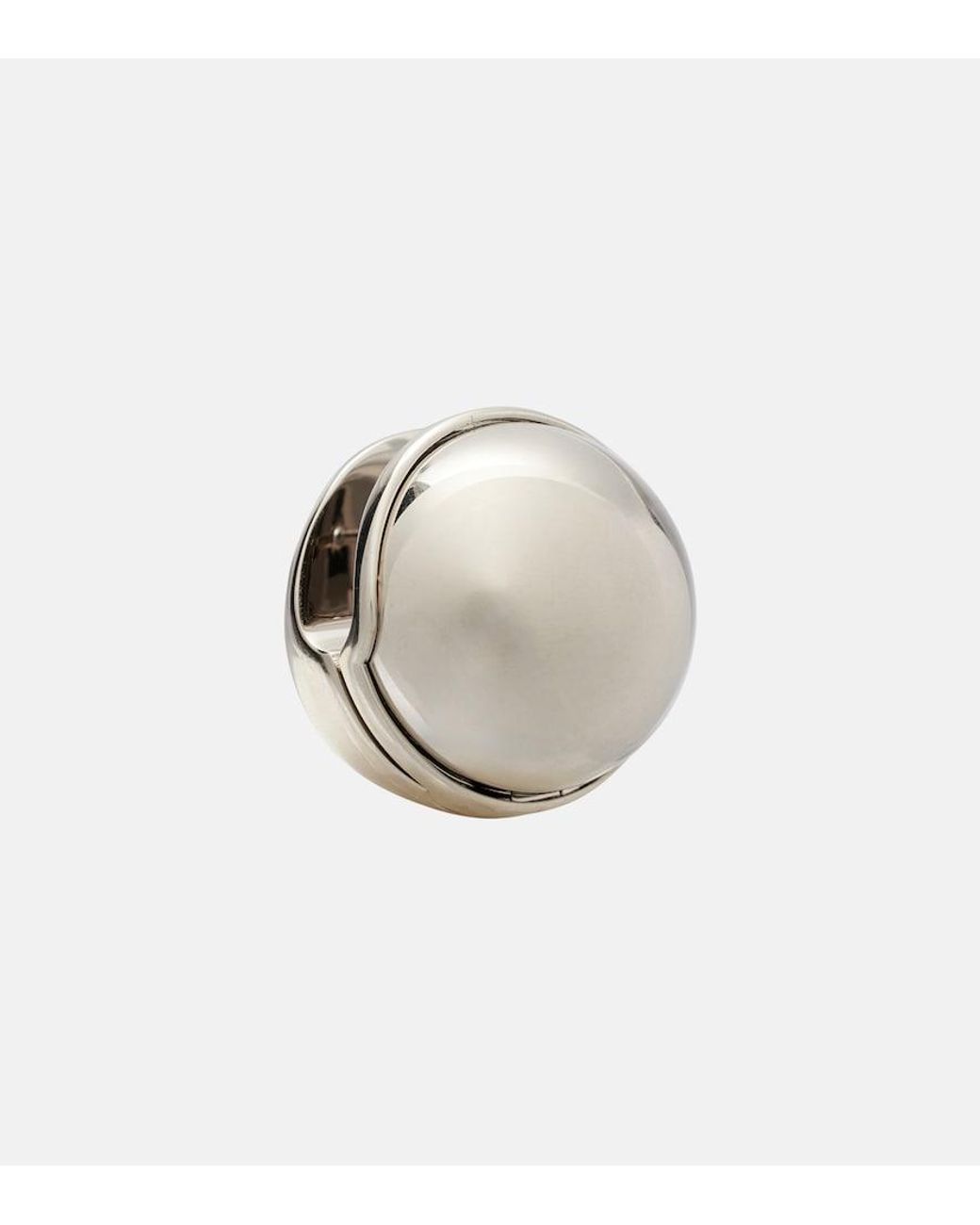 Alaïa White Ohrringe