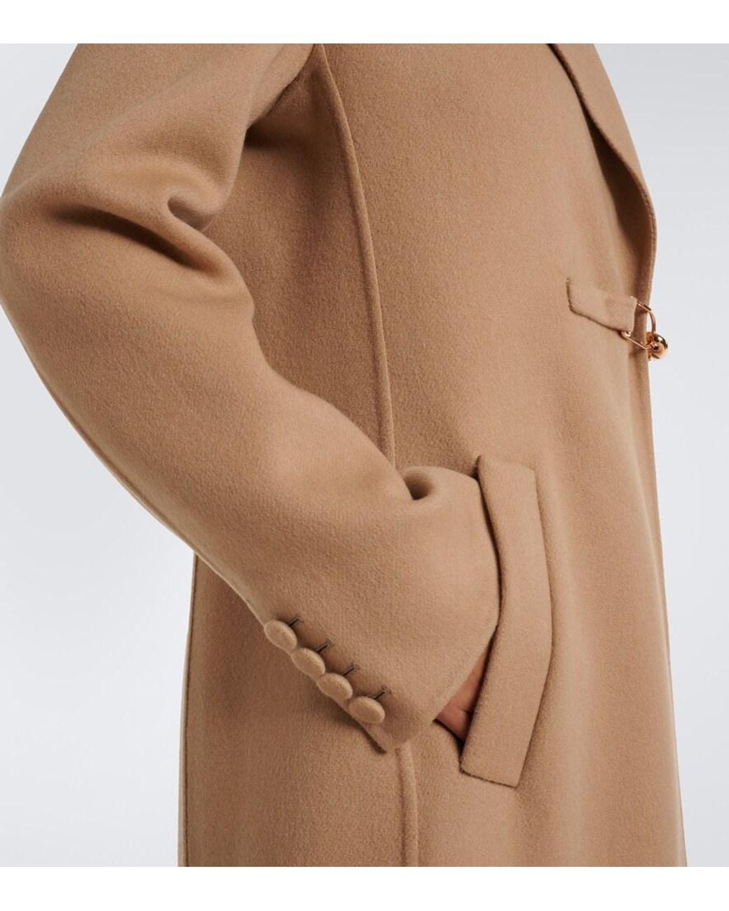 Gabriela Hearst Natural Dee Cashmere Coat