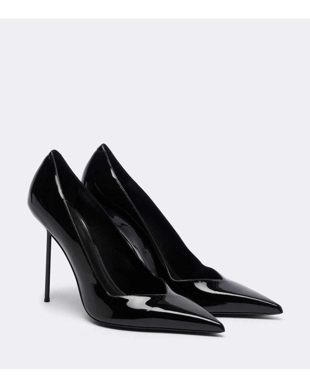 Paris Texas Black Lidia Patent Leather Pumps