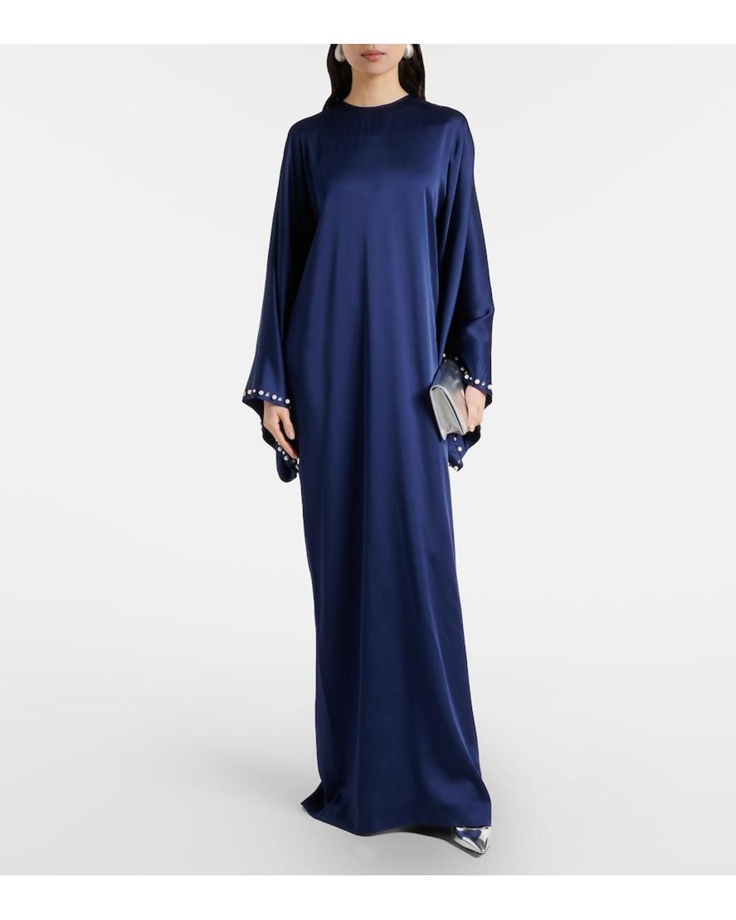 Stella McCartney Blue Embellished Gown